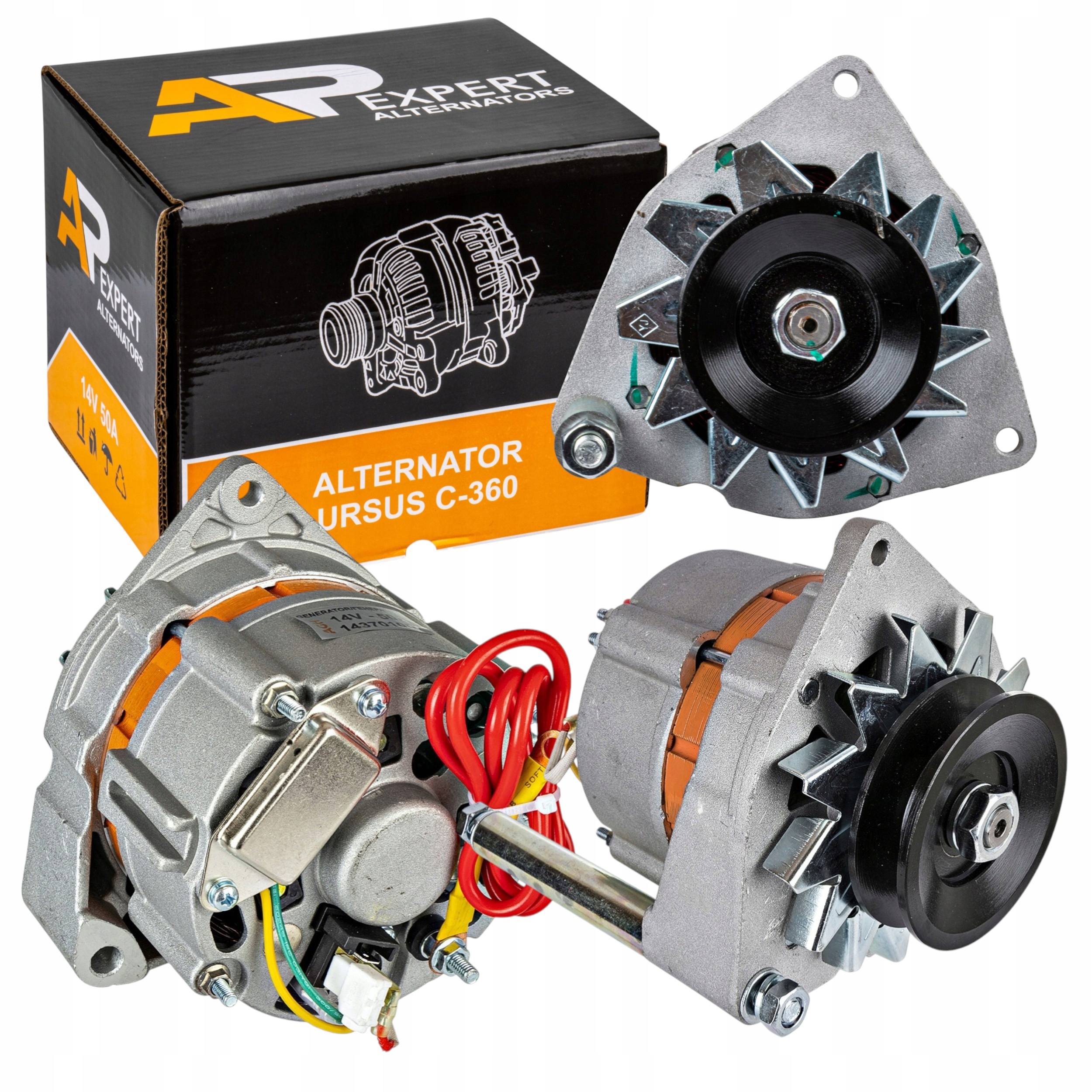0464b07c7aeac7d125dae7e257d44e87.jpg Alternator do ciągnika Ursus C-360 oraz ursusa 4011 355 14V 50A