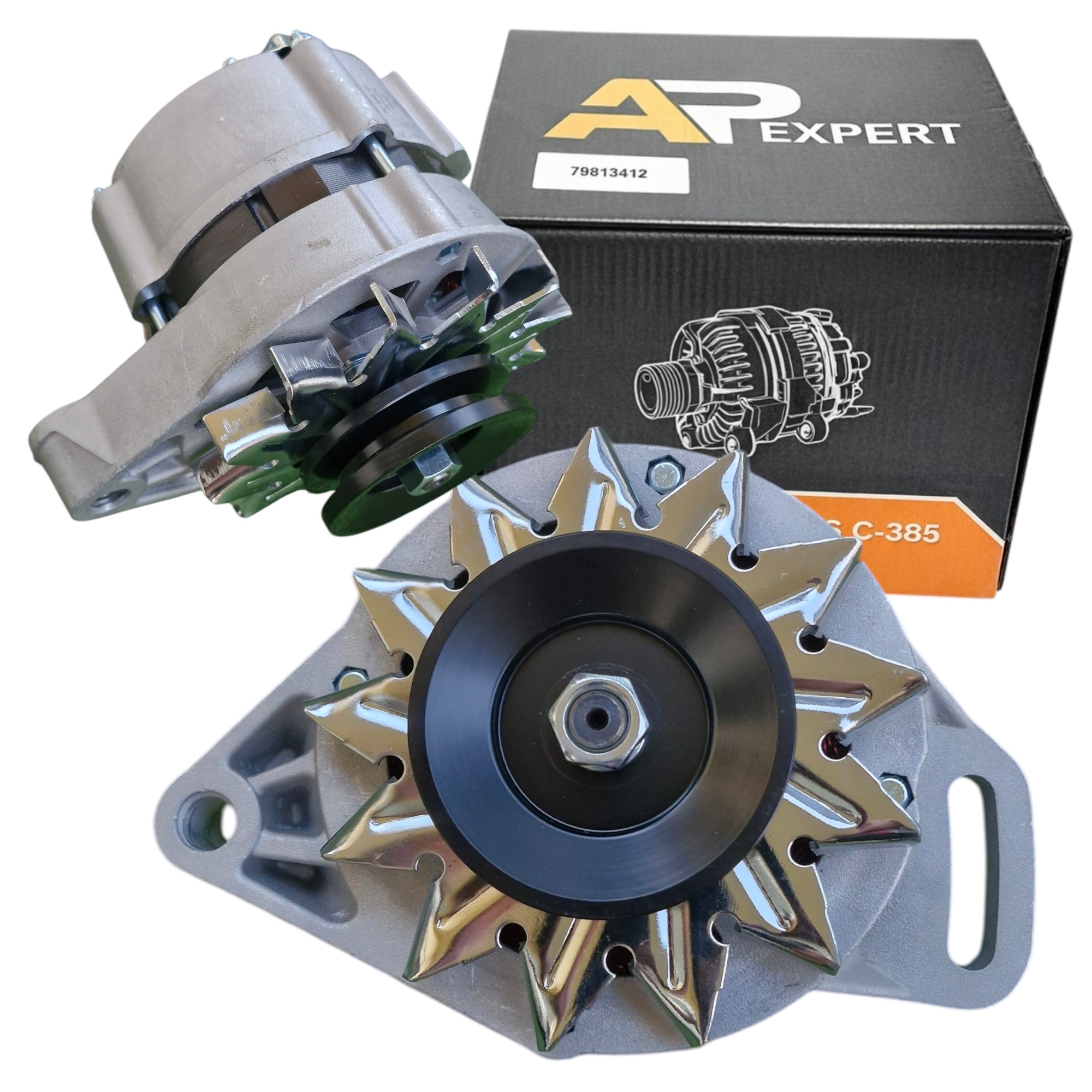 20a0fd5d2a936d19440a9a1e7e9377c4.jpg Alternator do Ursusa C-385 Ursusa C-360 3P MF 255 Żuka Lublina