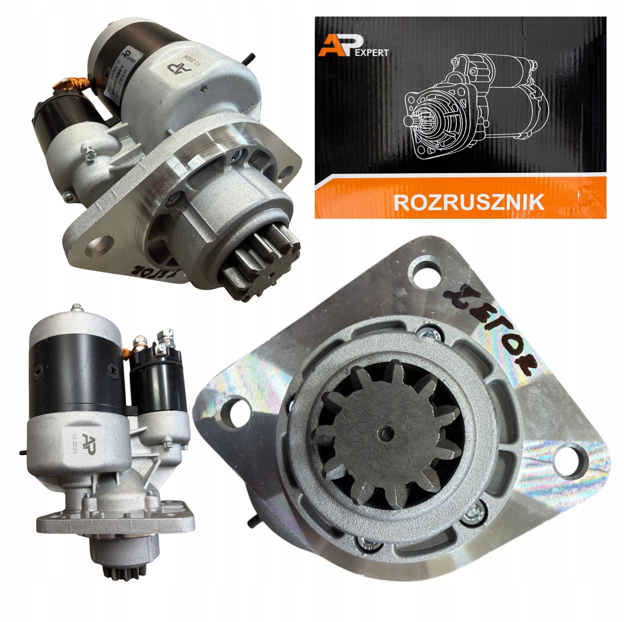 6432a869616d17b186b48c405080aefc.jpg Rozrusznik szybkoobrotowy C-385 Zetor 2,7kW 12V Ursus: 912, 914, 1012, 1014