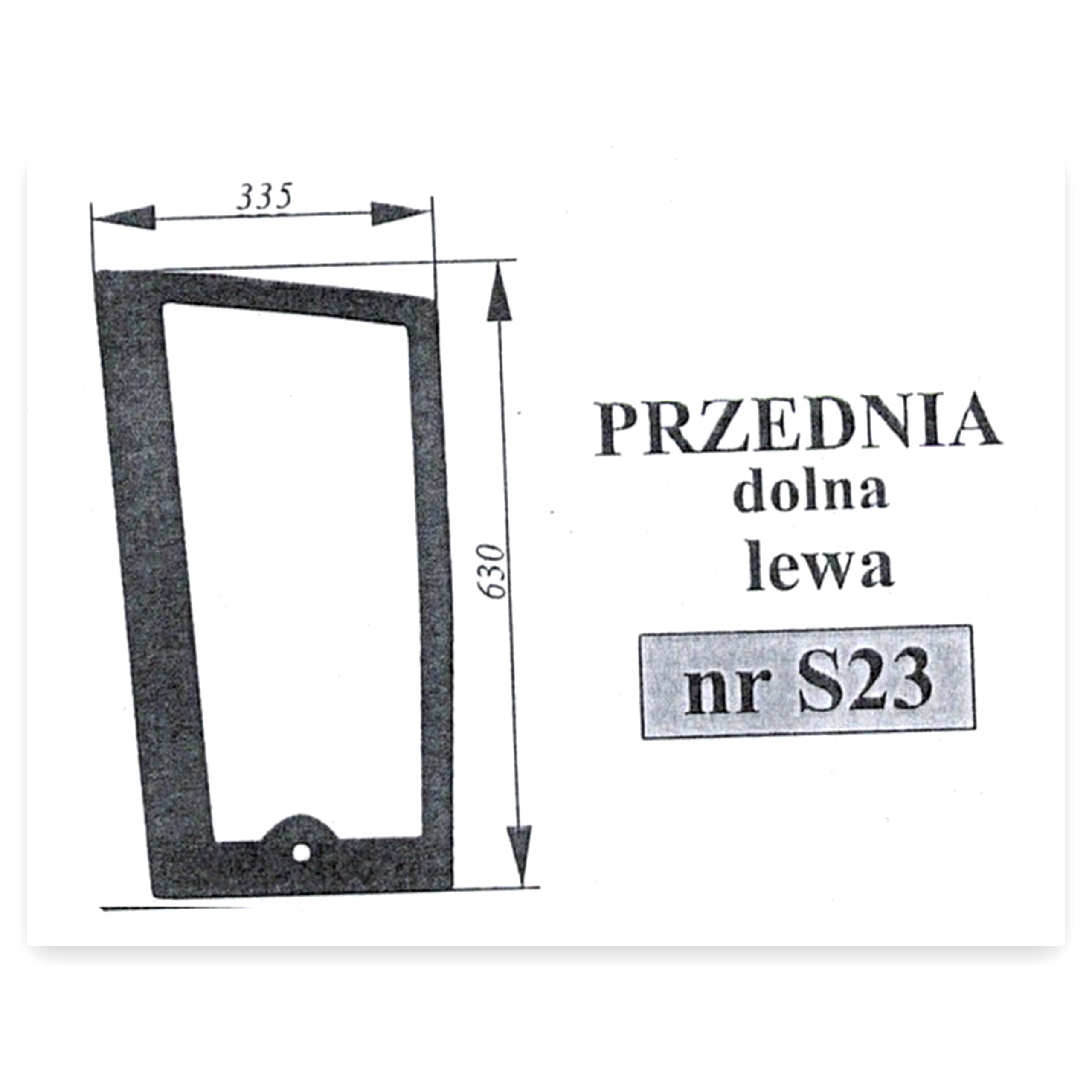 02938aaaf0bd766ac0d72f1556035f52.jpg Szyba przednia dolna do ciągnika Zetor