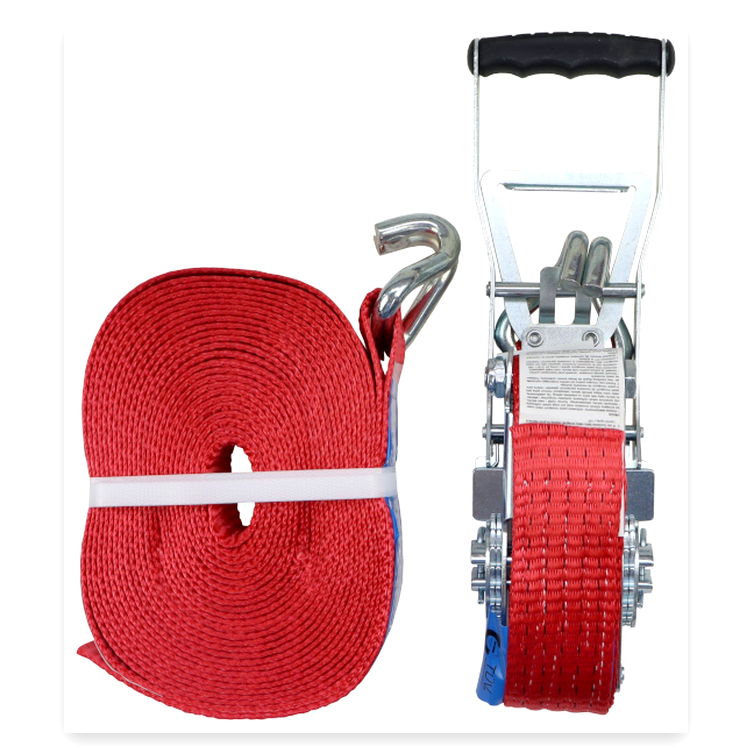 02ae87a2cf7bd8be5966ef68138b8b28.jpg Pas transportowy 5T 10 m szer. 50 mm komplet z klamrą wzmocniony 330