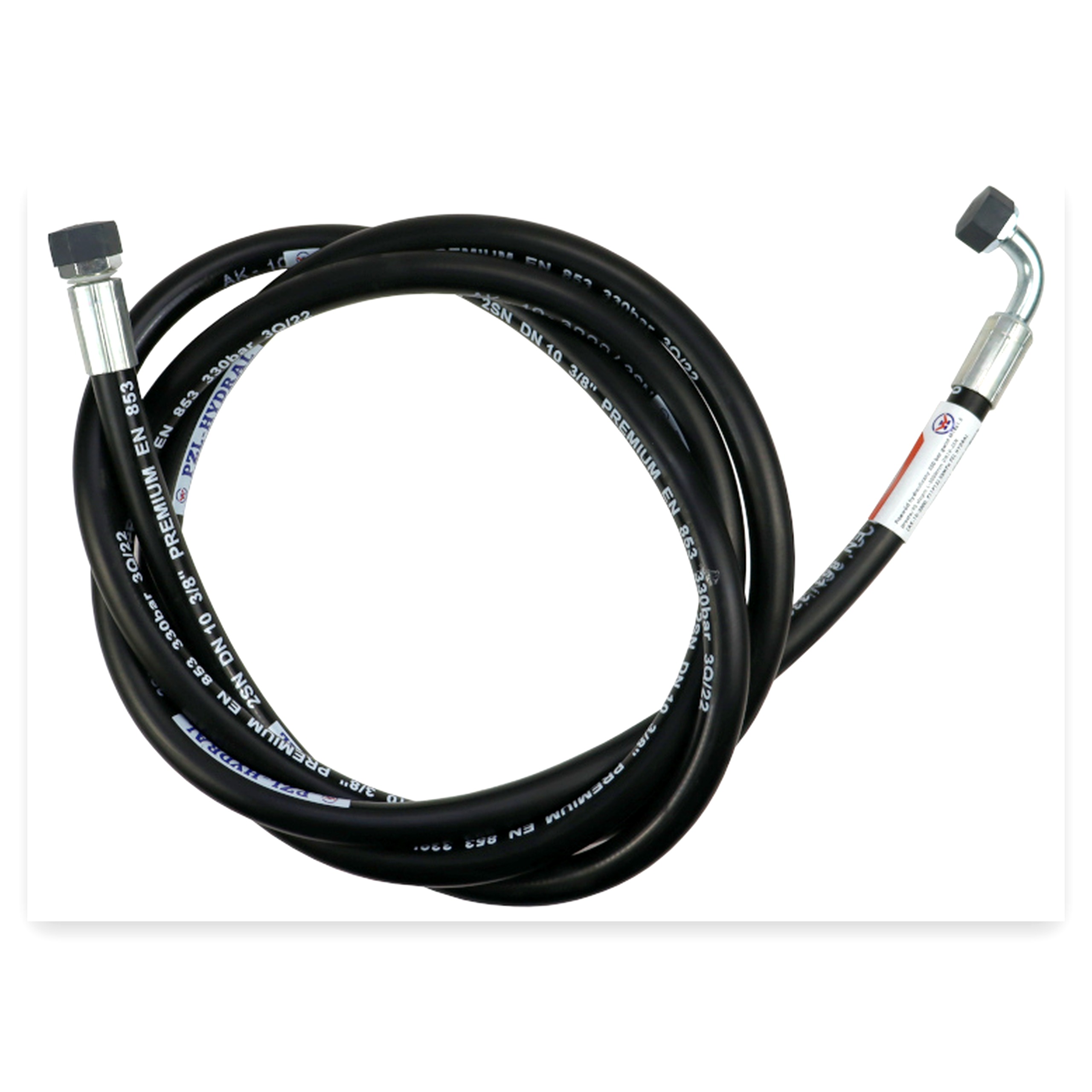 060e89c8c26fdd406a8a56c652162a0e.jpg Przewód wąż hydrauliczny 330 bar gwint M18x1,5 prosta/90 stopni L-3000