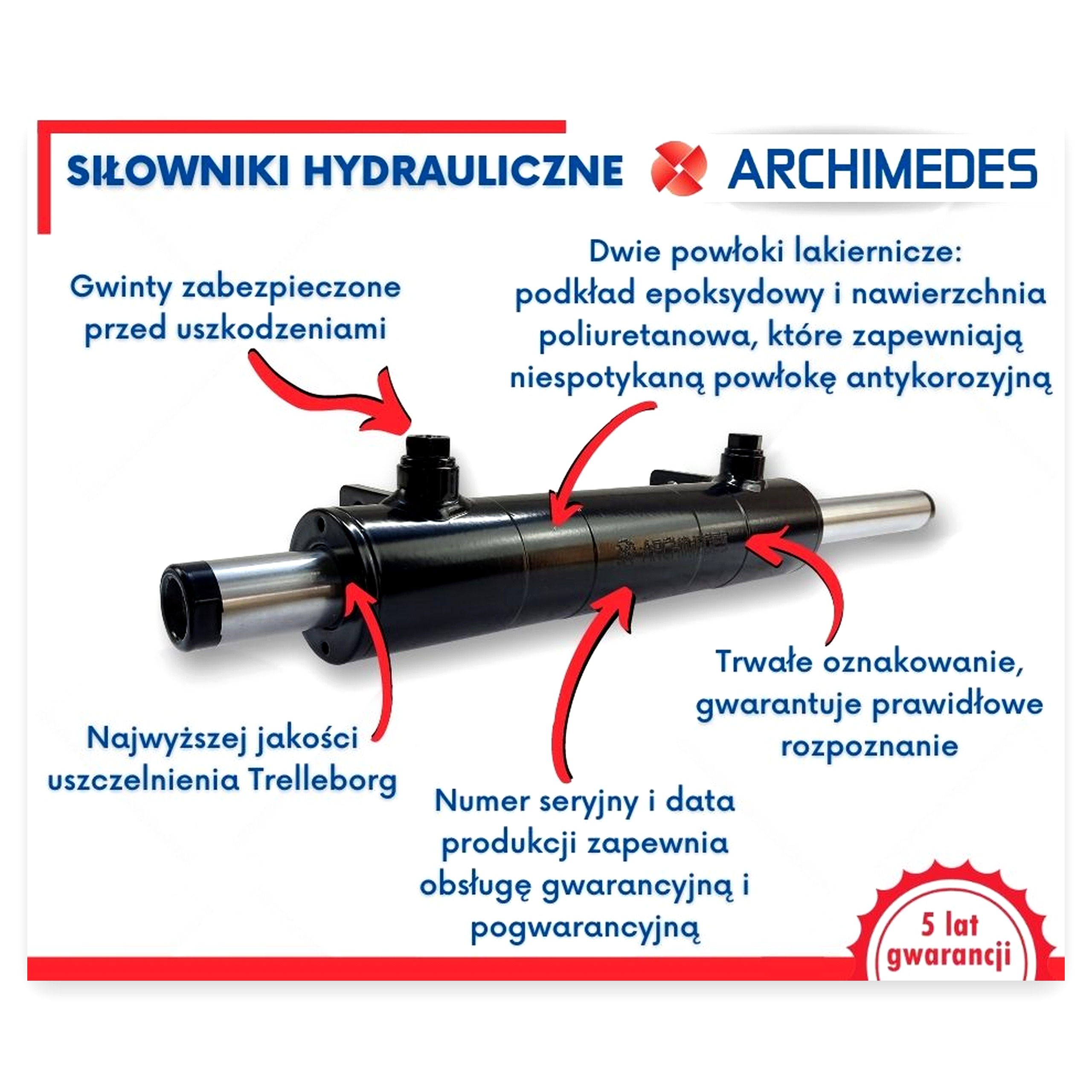 06c0e6678682f8a89a2efa3d9a35c3bd.jpg Siłownik hydrauliczny dwustronnego M16x1,5 30A do pługa Bizon Krokodyl