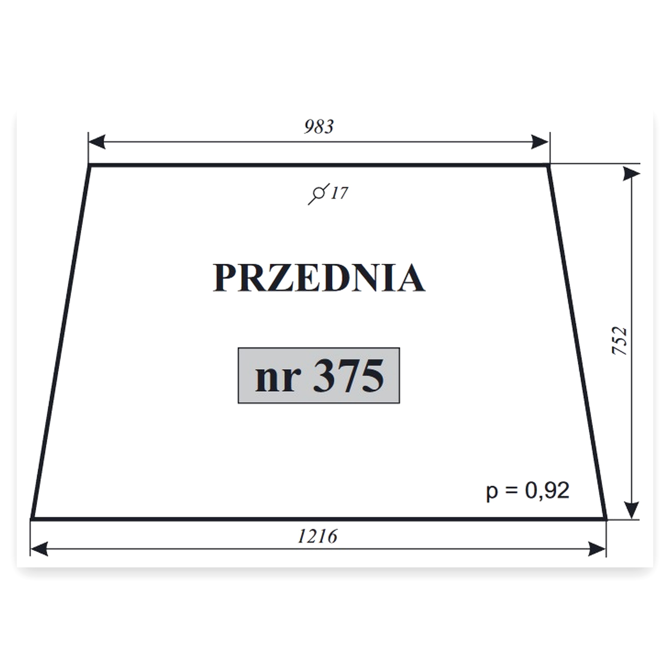 0723b53288cc75f722f531e7cf2ca8c7.jpg Szyba przednia C-330 kabina Smolniki Koja