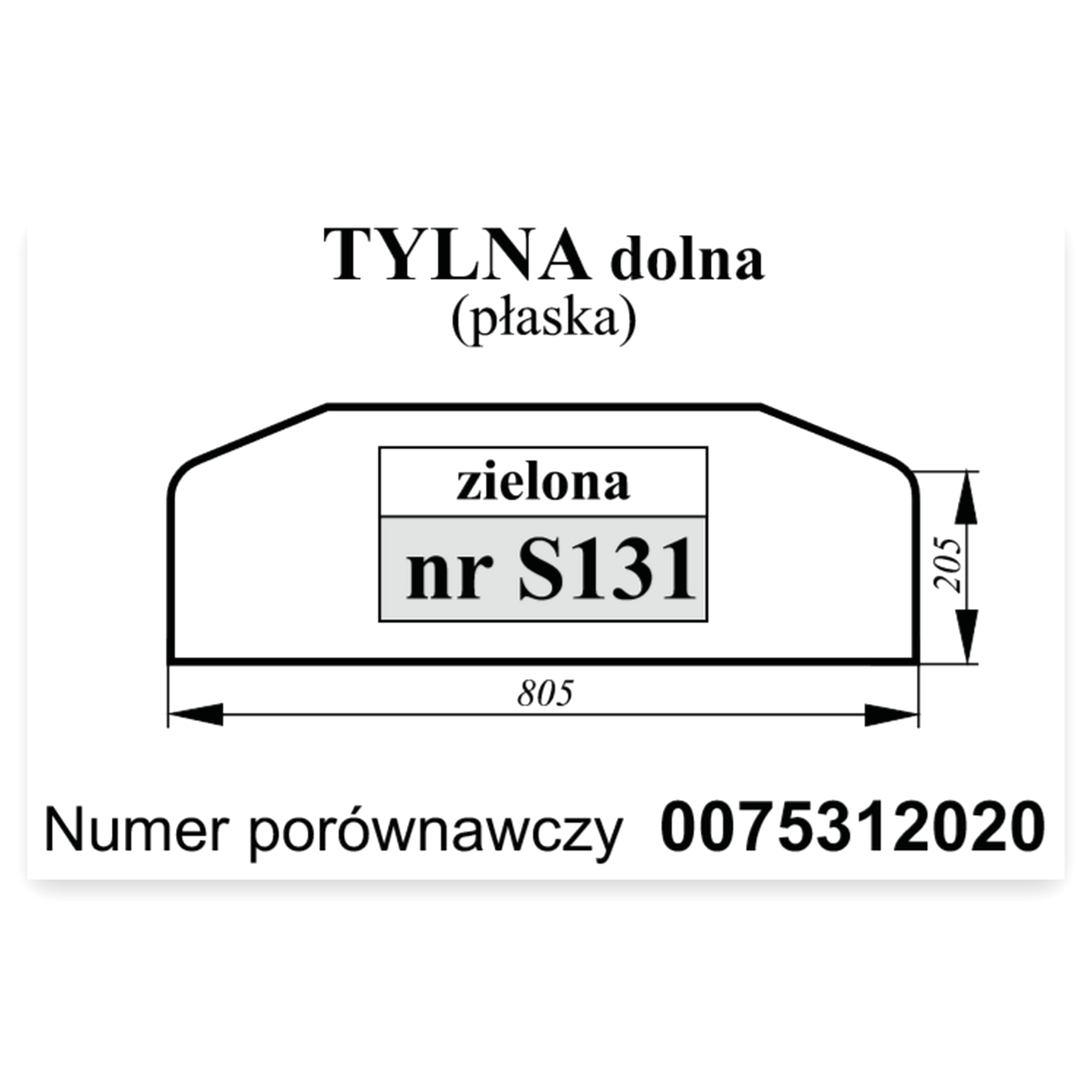 081349ad210eb625b71e235aade0c4fa.jpg Szyba tylna dolna Lamborghini, Same