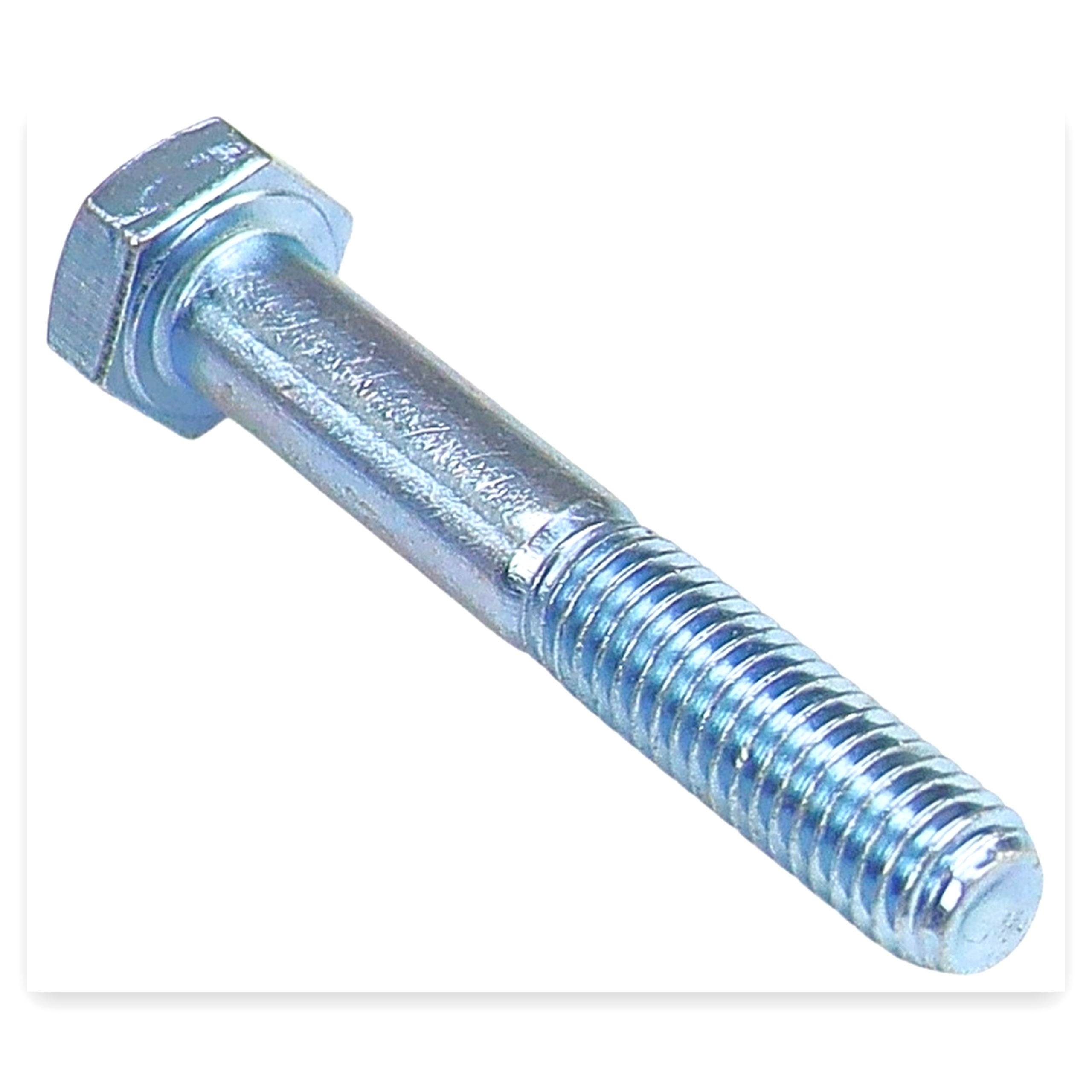 0c39f900c658dd01167f78439bdd789b.jpg Śruba z łbem 6-kątnym niepełny gwint M8x50 kl.5.8 DIN931 ocynk biały