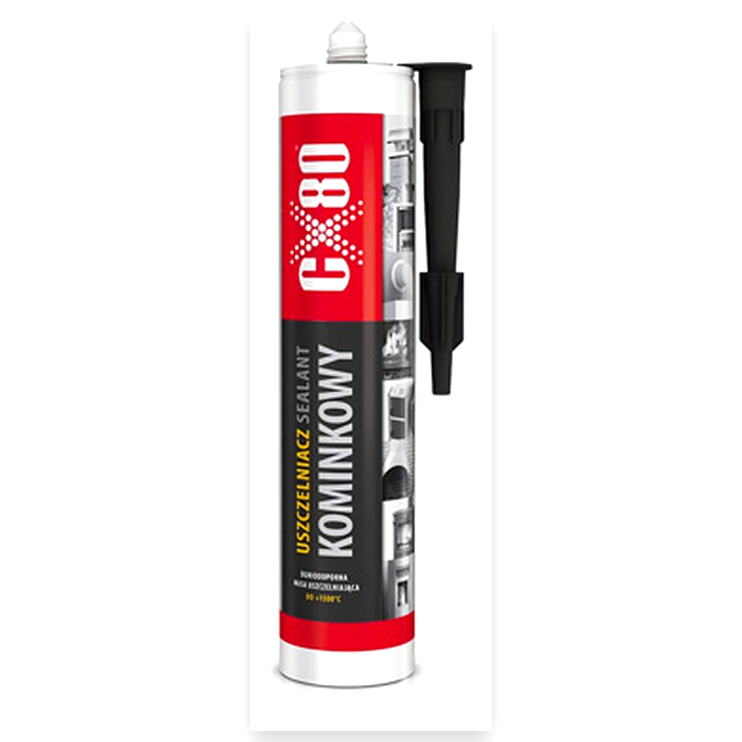 0ca00ce1ac11f30373001af3f2977ea8.jpg Silikon uszczelniacz do bardzo wysokich temperatur kominkowy + 300ml