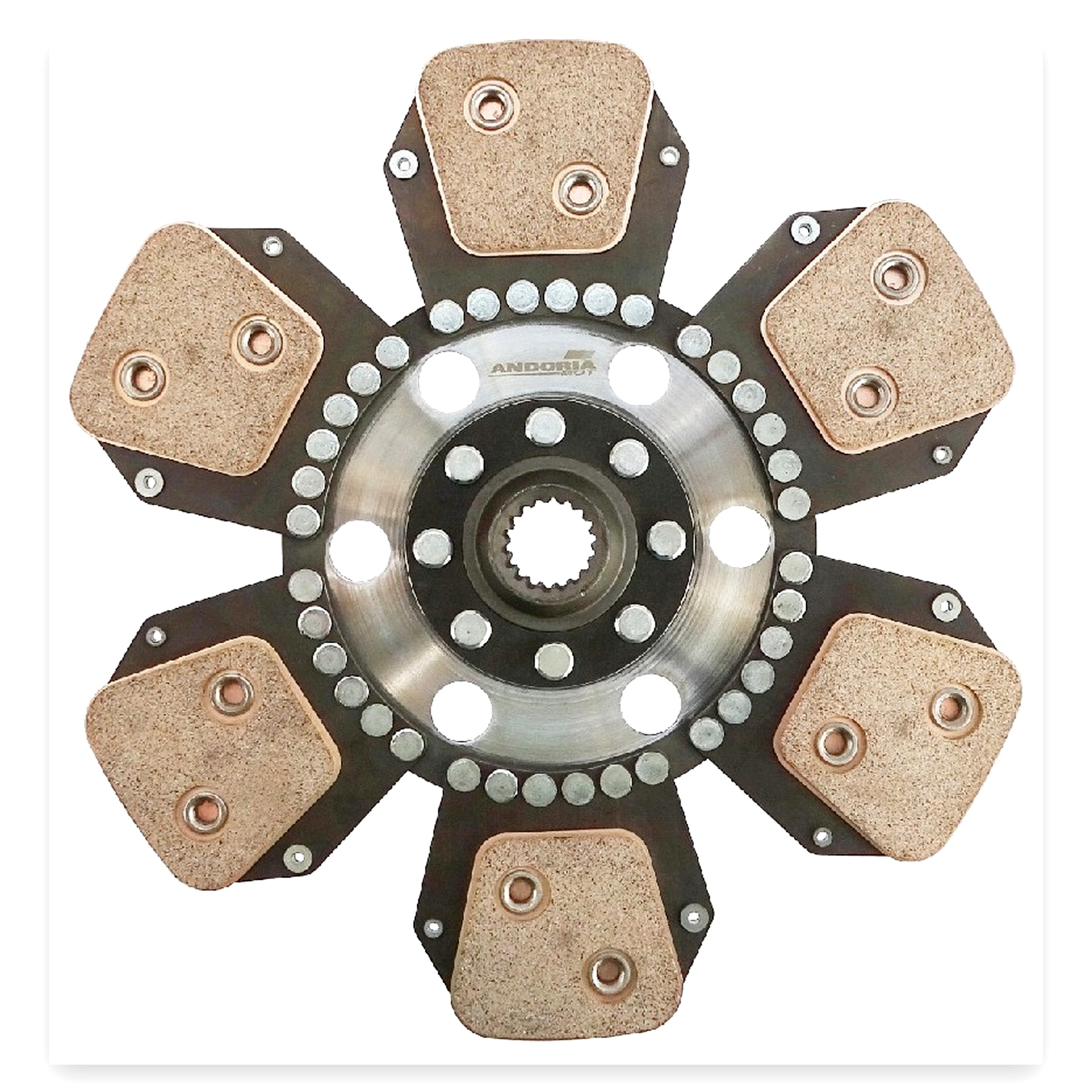 0d9a4c233d2260bcde1a85a9a3eb8249.jpg Tarcza sprzęgła FI-325 pias.18 frezów Zetor C-385 Ceramiczna ANDORIA