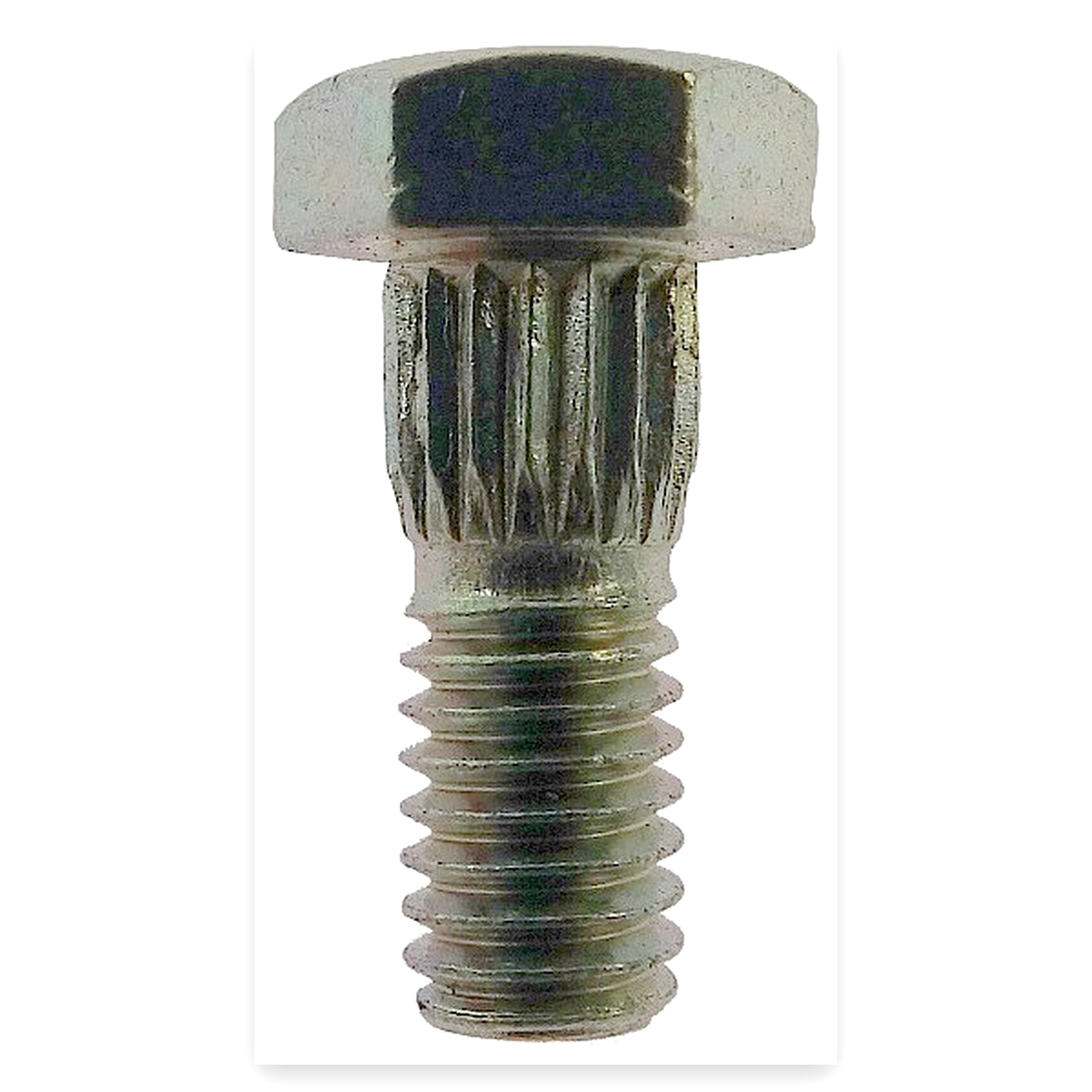 Śruba ryflowana podsadzana do nożyków typ Schumacher M6x16 mm