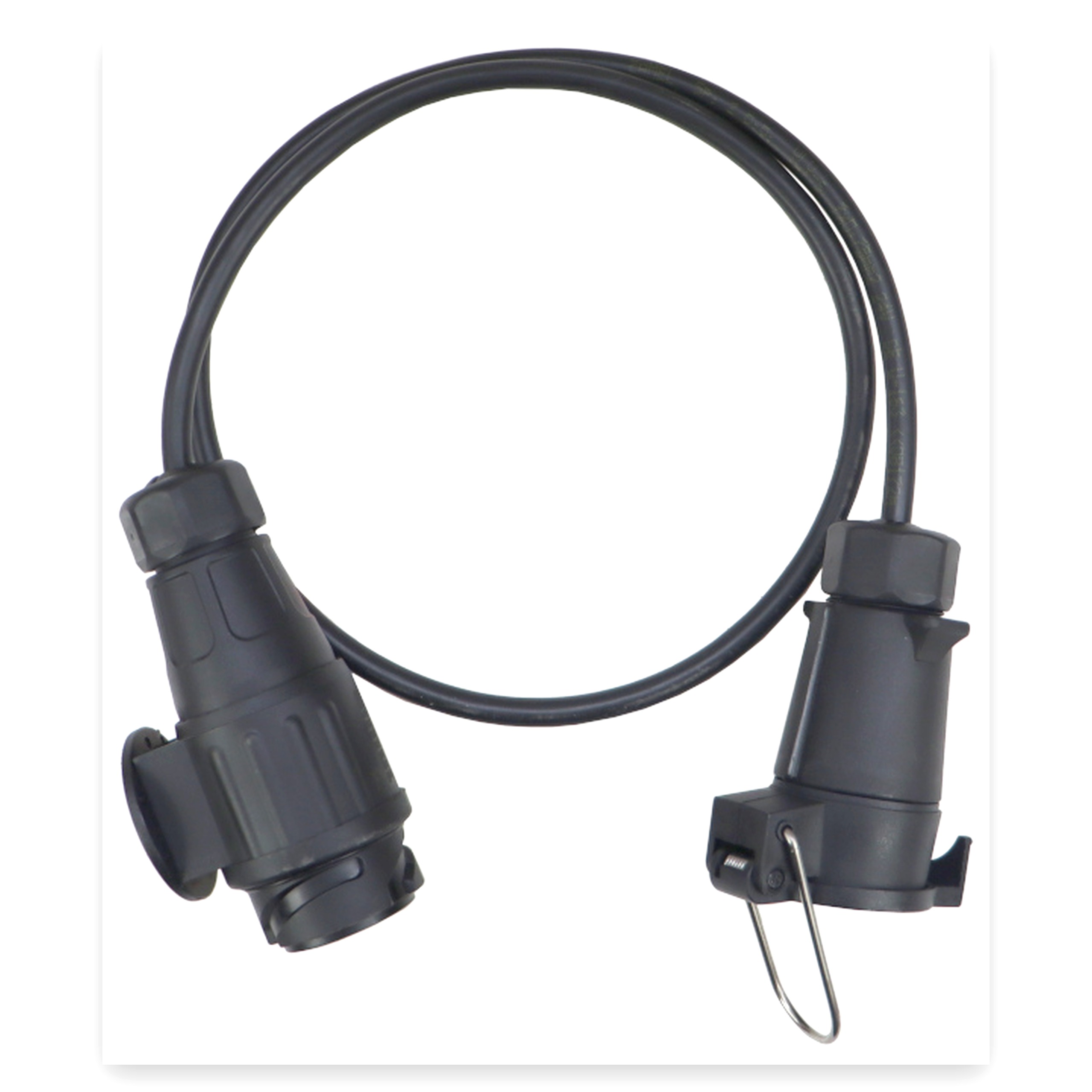 Adapter przejściówka gniazda złącza kablowy 13/7 12 V długość 1,0 m