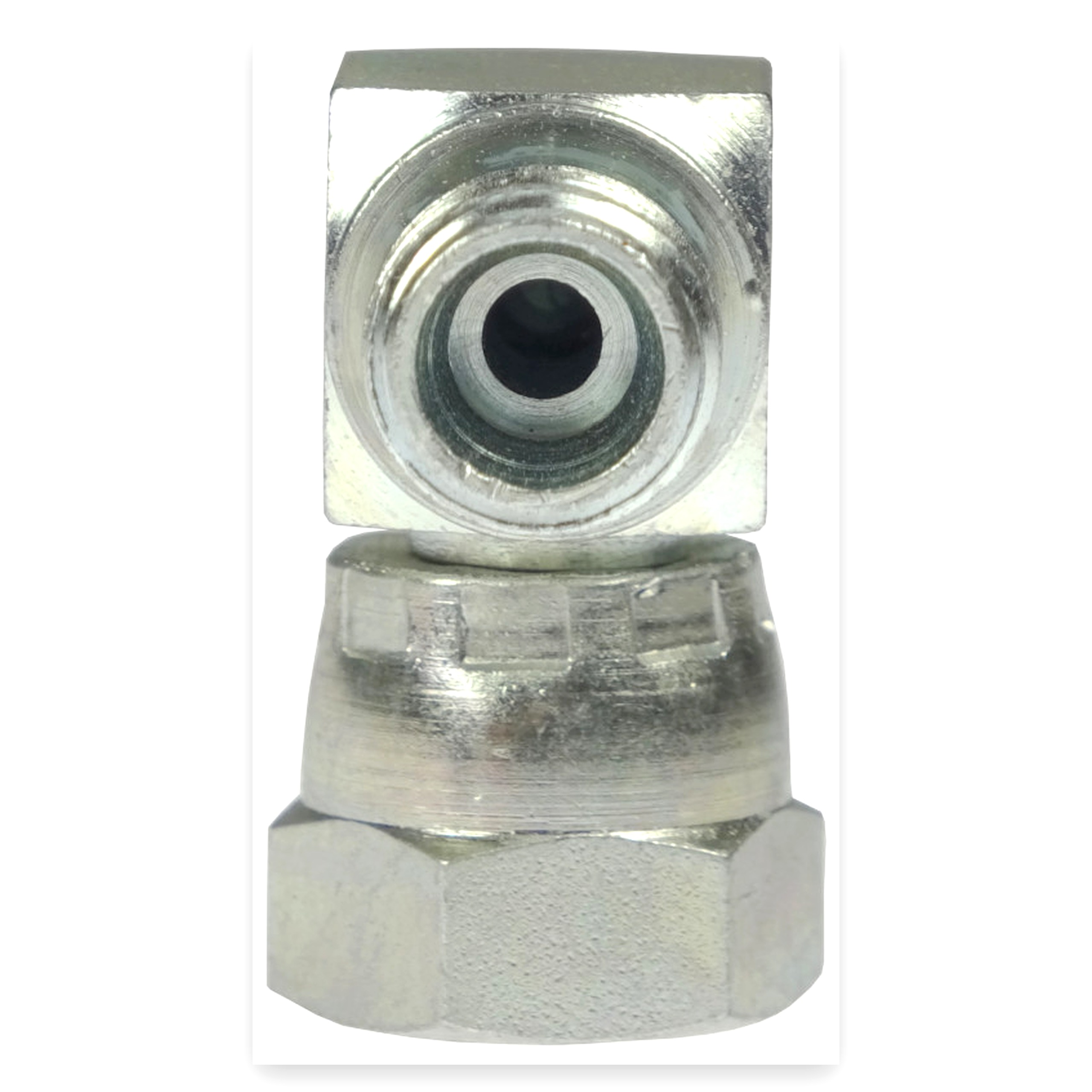 106920daaef0c1484dbc7e30cf1a2781.jpg Złącze - złączka hydrauliczna - kolanko 90 AB M12x1,5 - M12x1,5 6 L/6