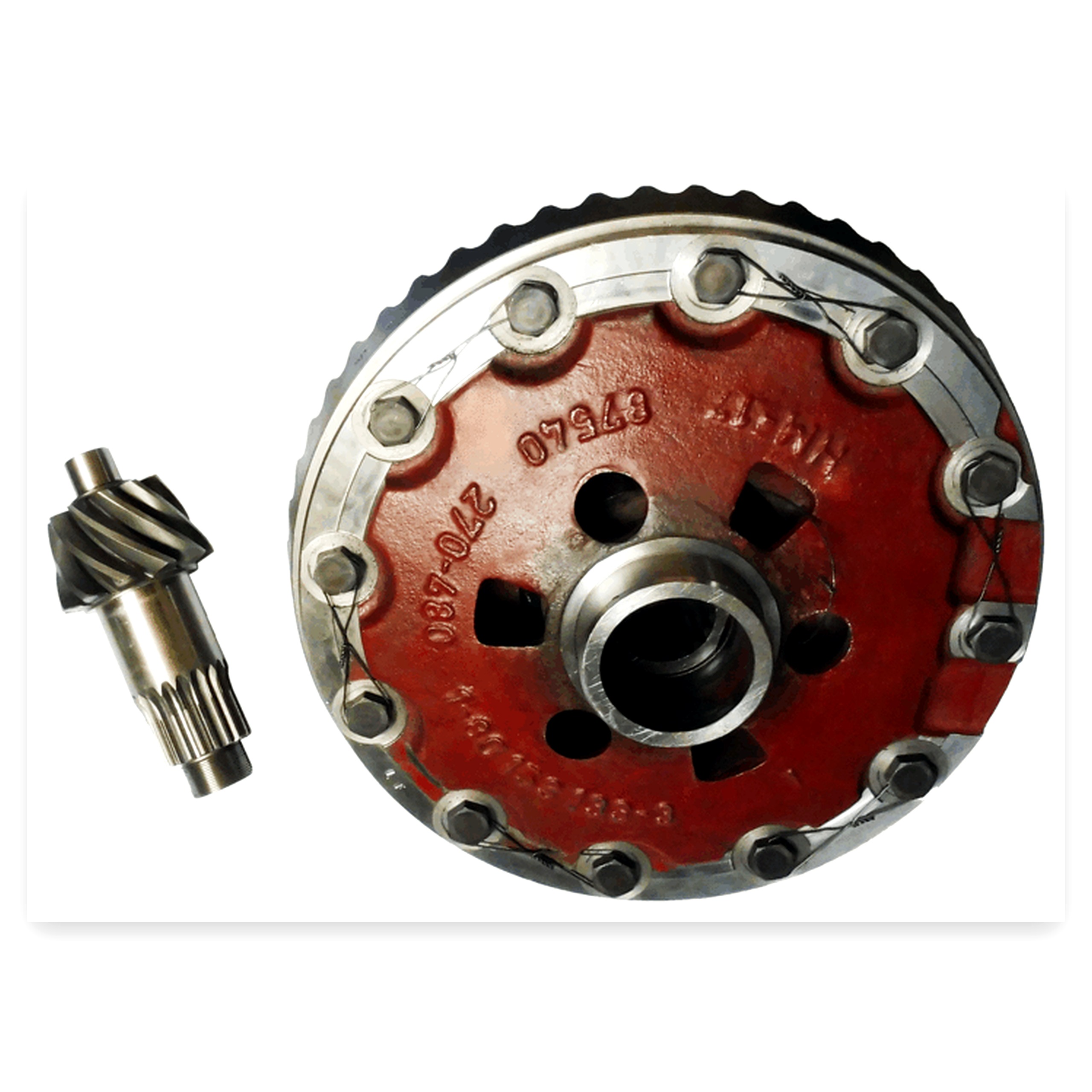115a420a3e1baa8e96f3e60572010ac9.jpg Mechanizm różnicowy kompletny z kołem talerzowym Zetor, ZTS, Ursus