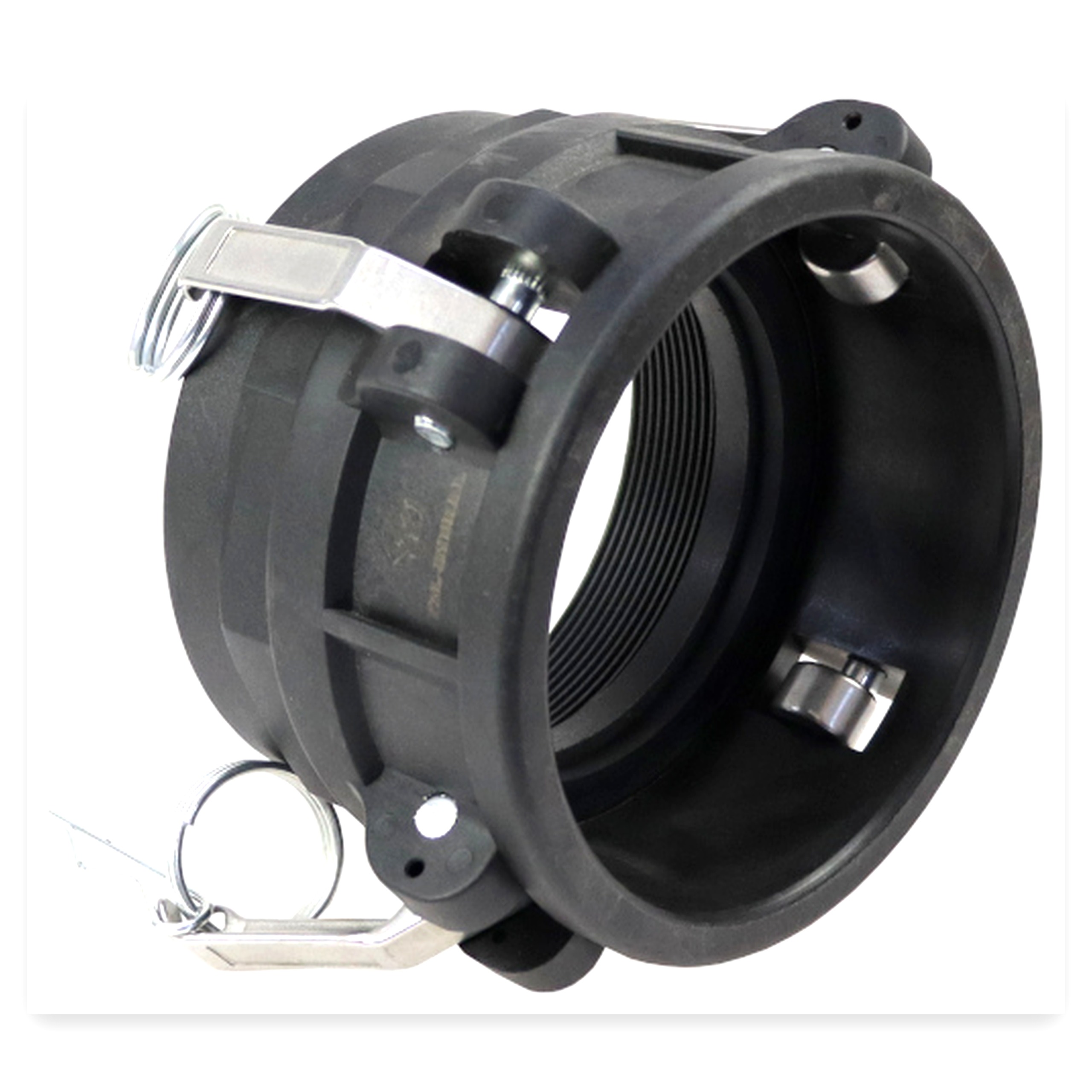 12a23162351d0aae77b0d62001c87c15.jpg Szybkozłącze Camlock coupling gniazdo Typ D polipropylen PP 4" x 101