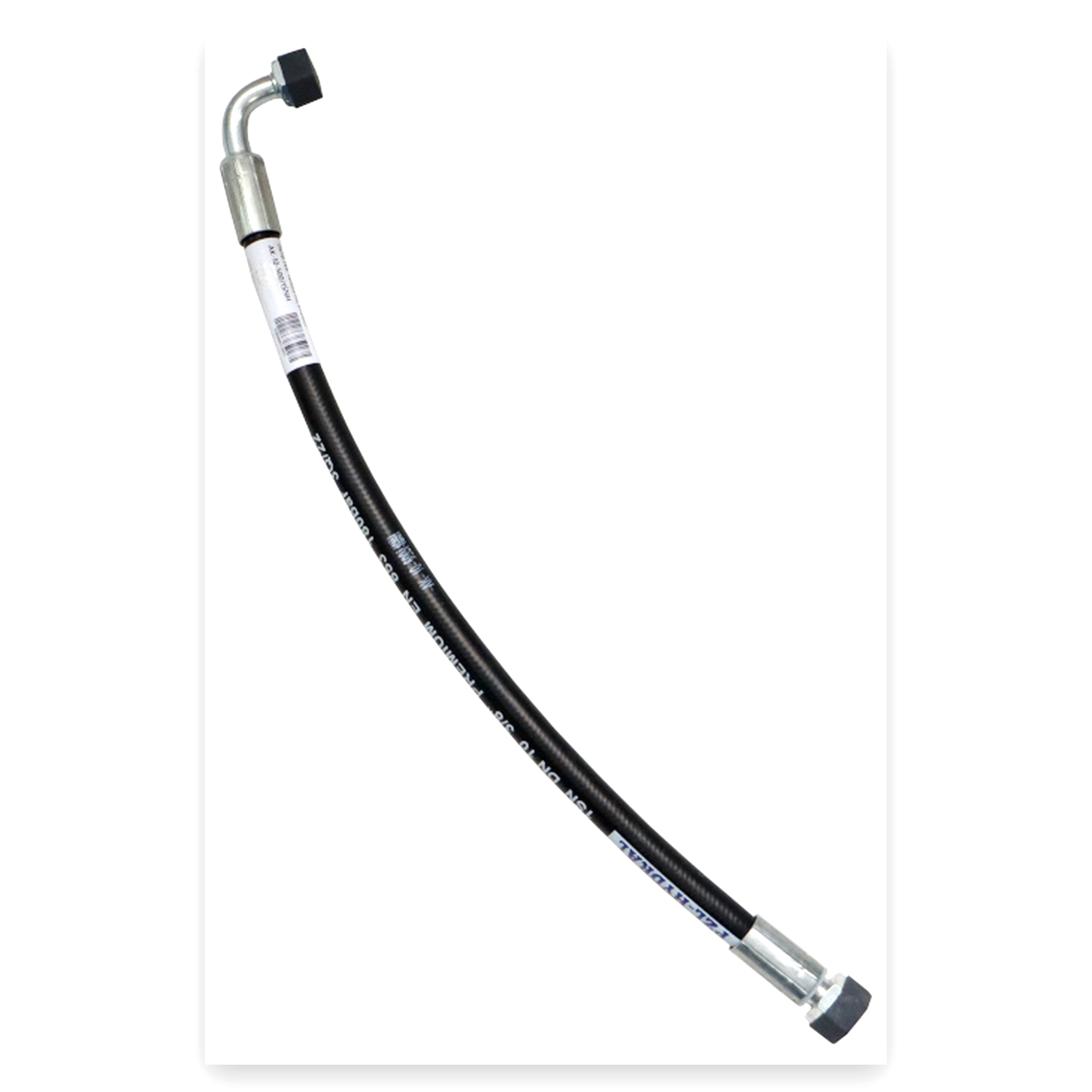 Przewód wąż hydrauliczny gwint M18x1,5 prosta/90 stopni (kolanko)