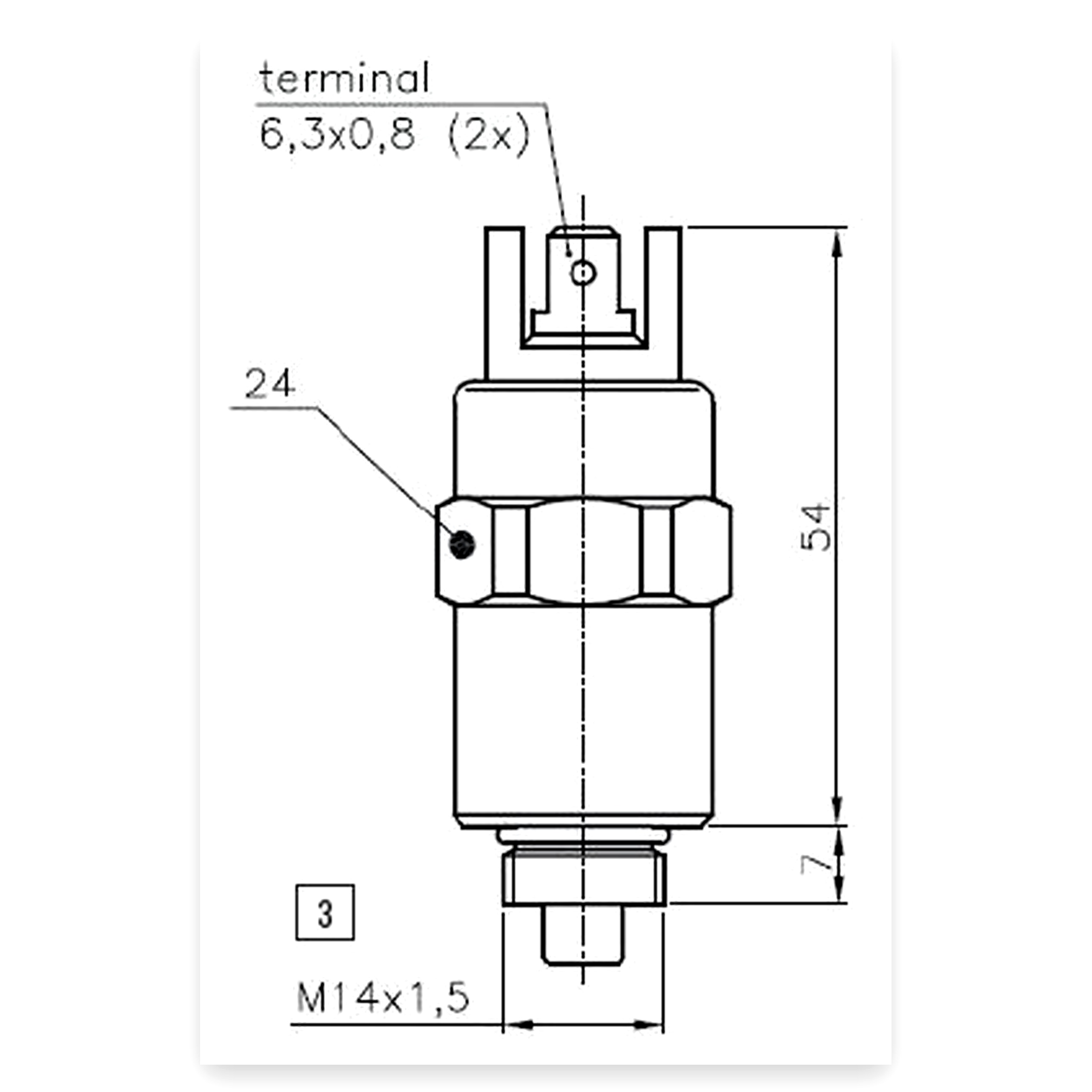 13f29f0d6ba281f12f61c12867b1b5da.jpg Cewka gaszenia 12 V 16 W 6 V do ciągnika Case Perkins