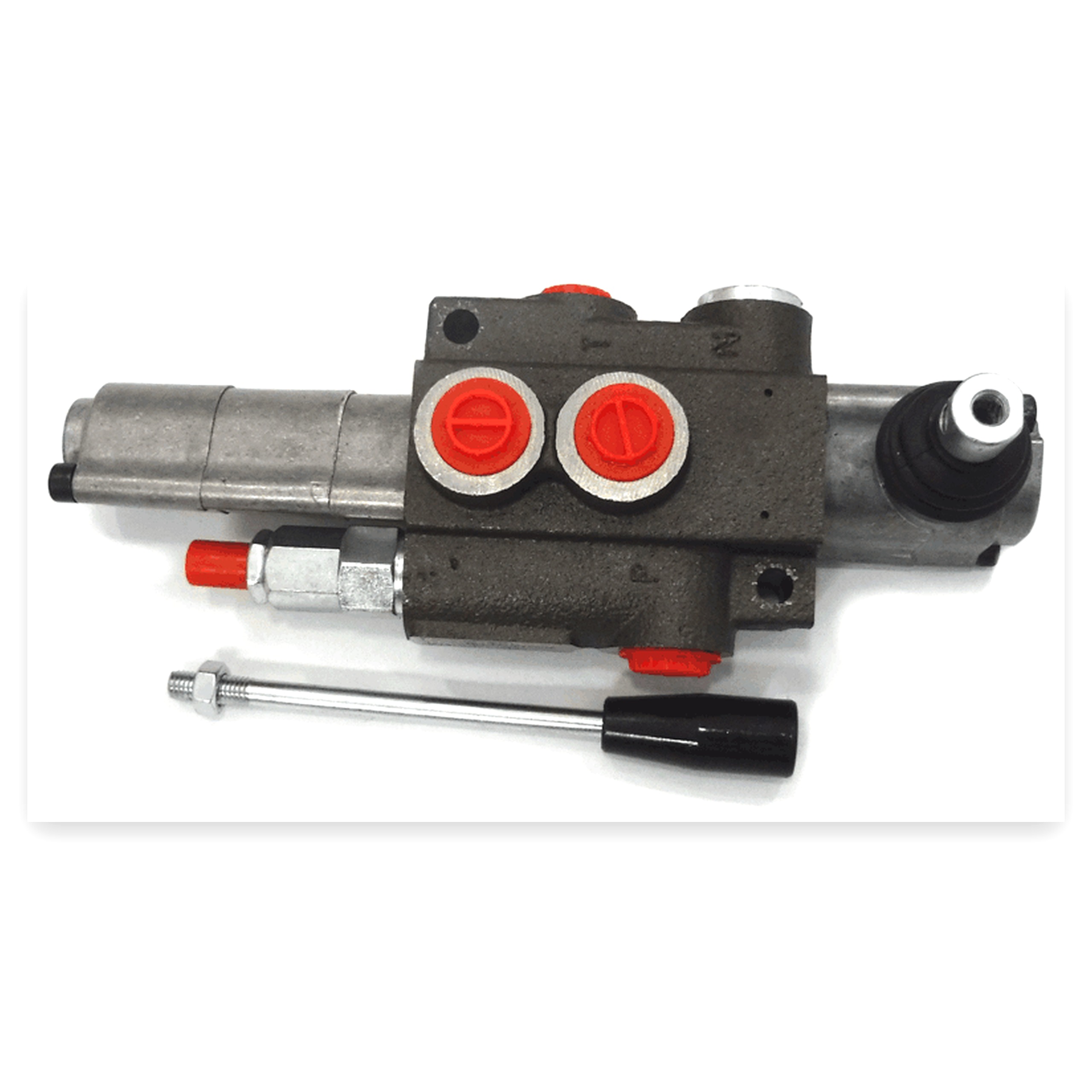 140f178294cc45a2062347052f3db29b.jpg Rozdzielacz hydrauliczny jednosekcyjny ( 1-sekcyjny ) 40 L/min z
