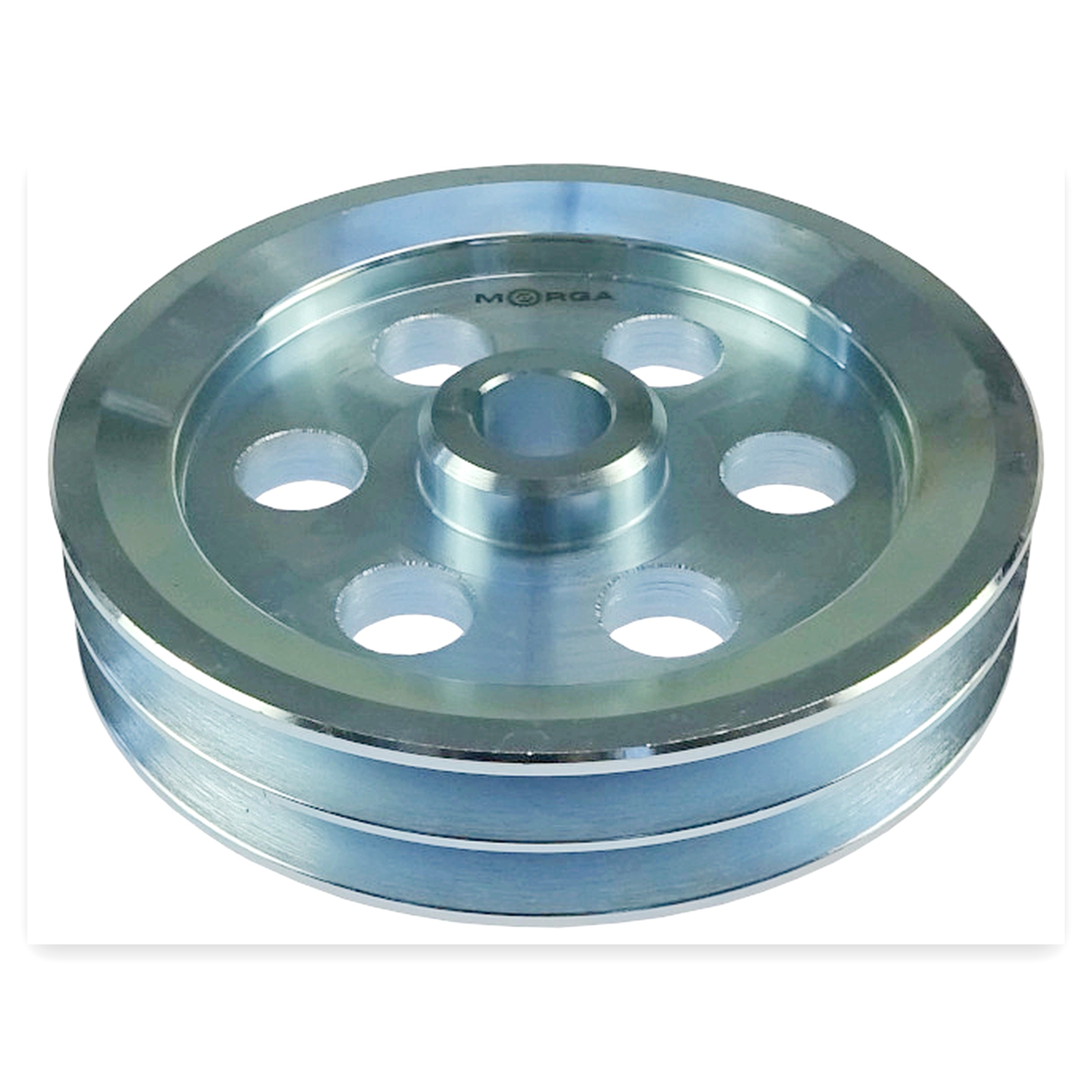 1541e749149fc08e6498c98e7de45312.jpg Koło pasowe 2 paski 2 SPB / 2 HB FI-200 otwór 28 mm stalowe MORGA