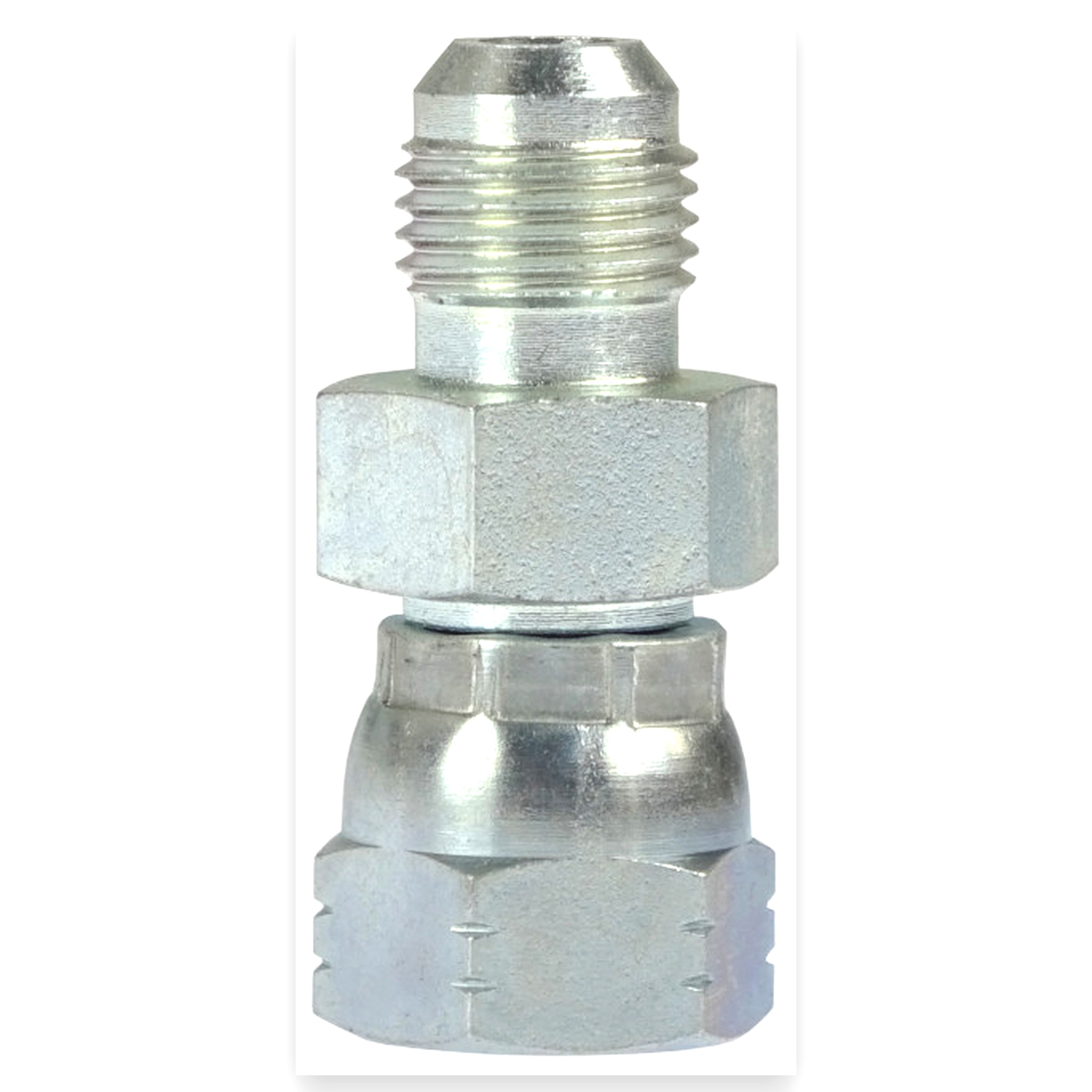 16d2592ef0b9fb169c2f854bca1a4280.jpg Złącze - złączka hydrauliczna - prosta AB 1/2" - 1/2" UNF/UNF