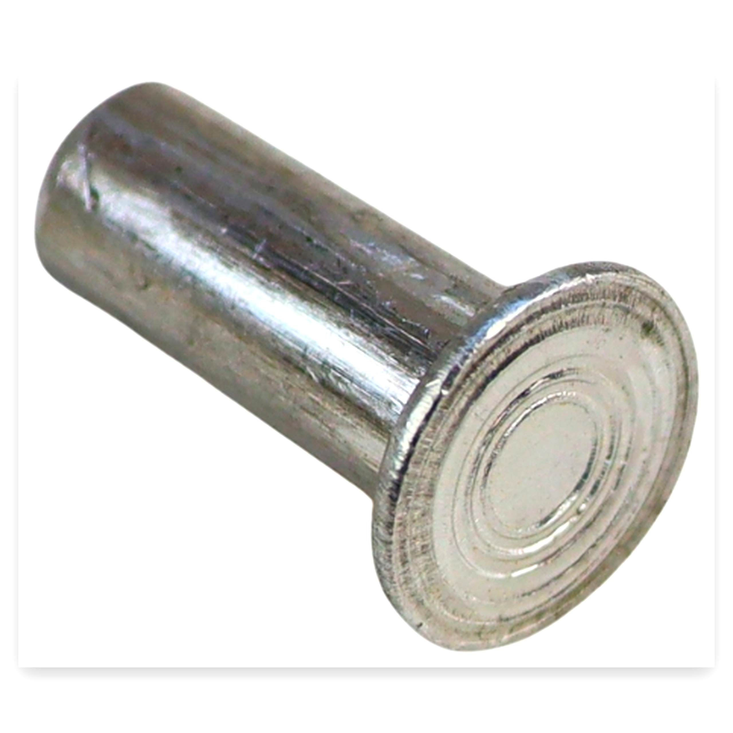 1839fa9a3420f1a2f9ab0ff9a841a542.jpg Nit aluminiowy płaski pełny 10x25 DIN7338 ( sprzedawane po 100 szt ) widoczna cena za 1 sztukę