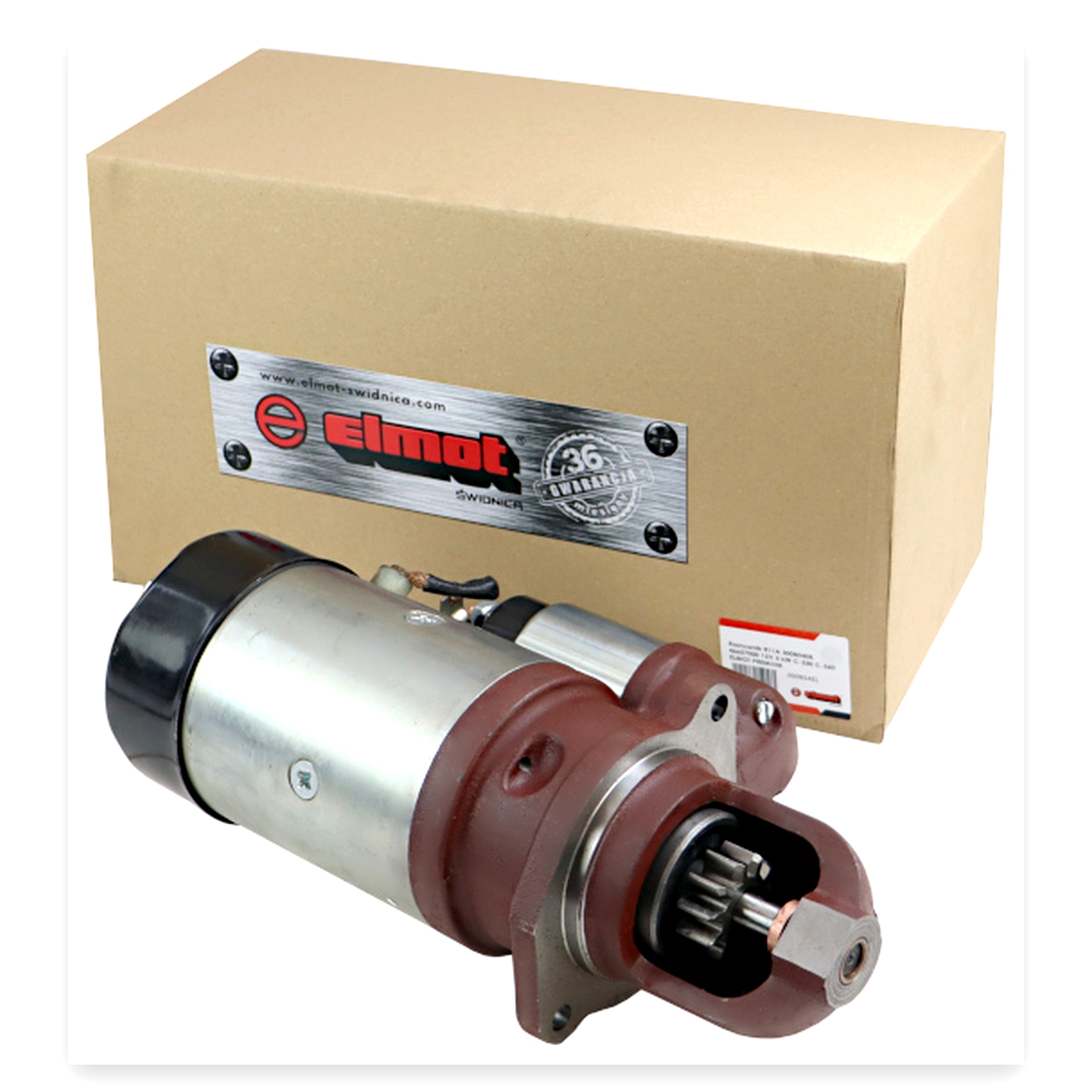 186bd3df3fc6337d39bc70a13ada0fb8.jpg Rozrusznik R11A . 12 V 3 kW C-330 C-360 ELMOT PREMIUM Ursus C-330