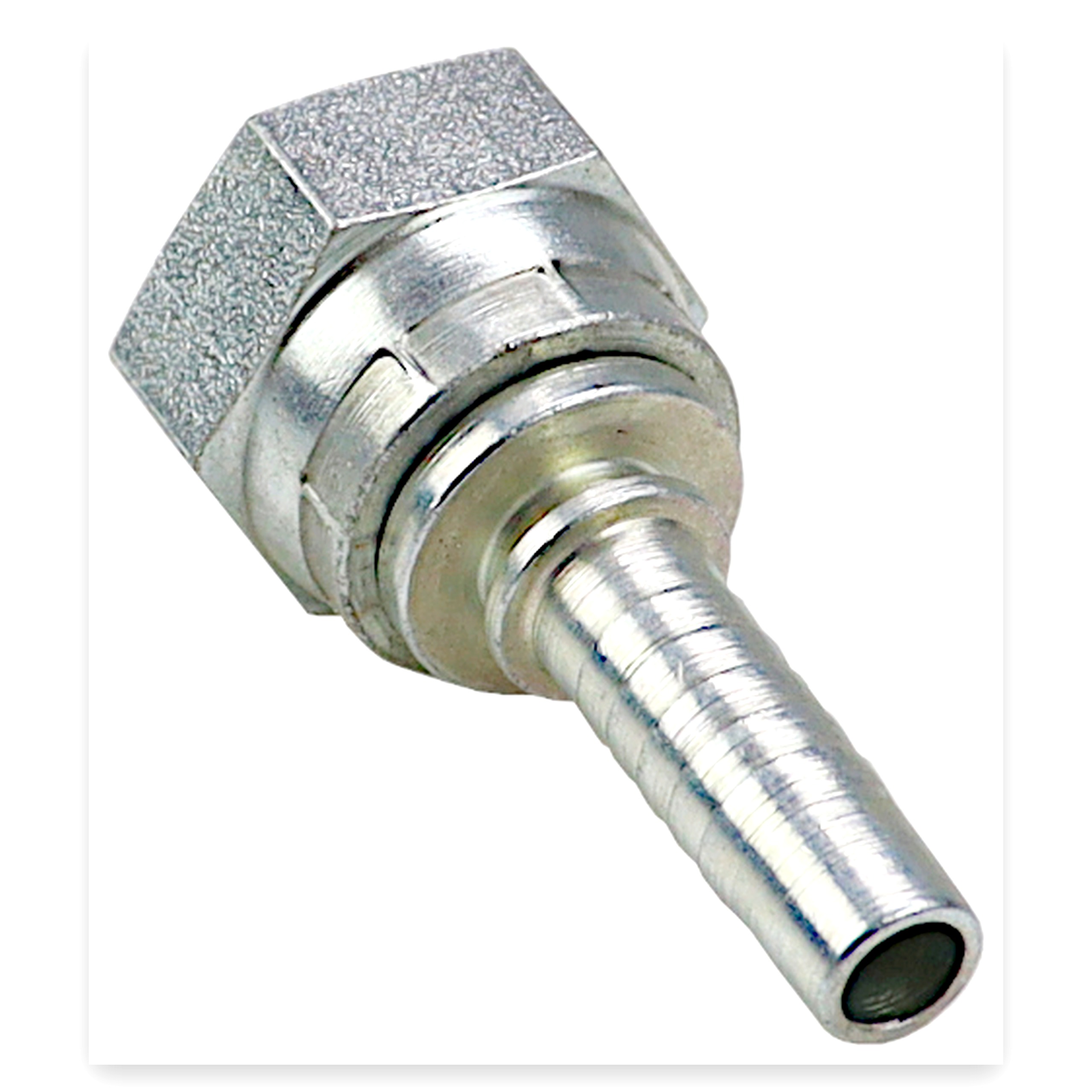 Zakucie hydrauliczne - końcówka prosta DKR DN10 1/2" BSP