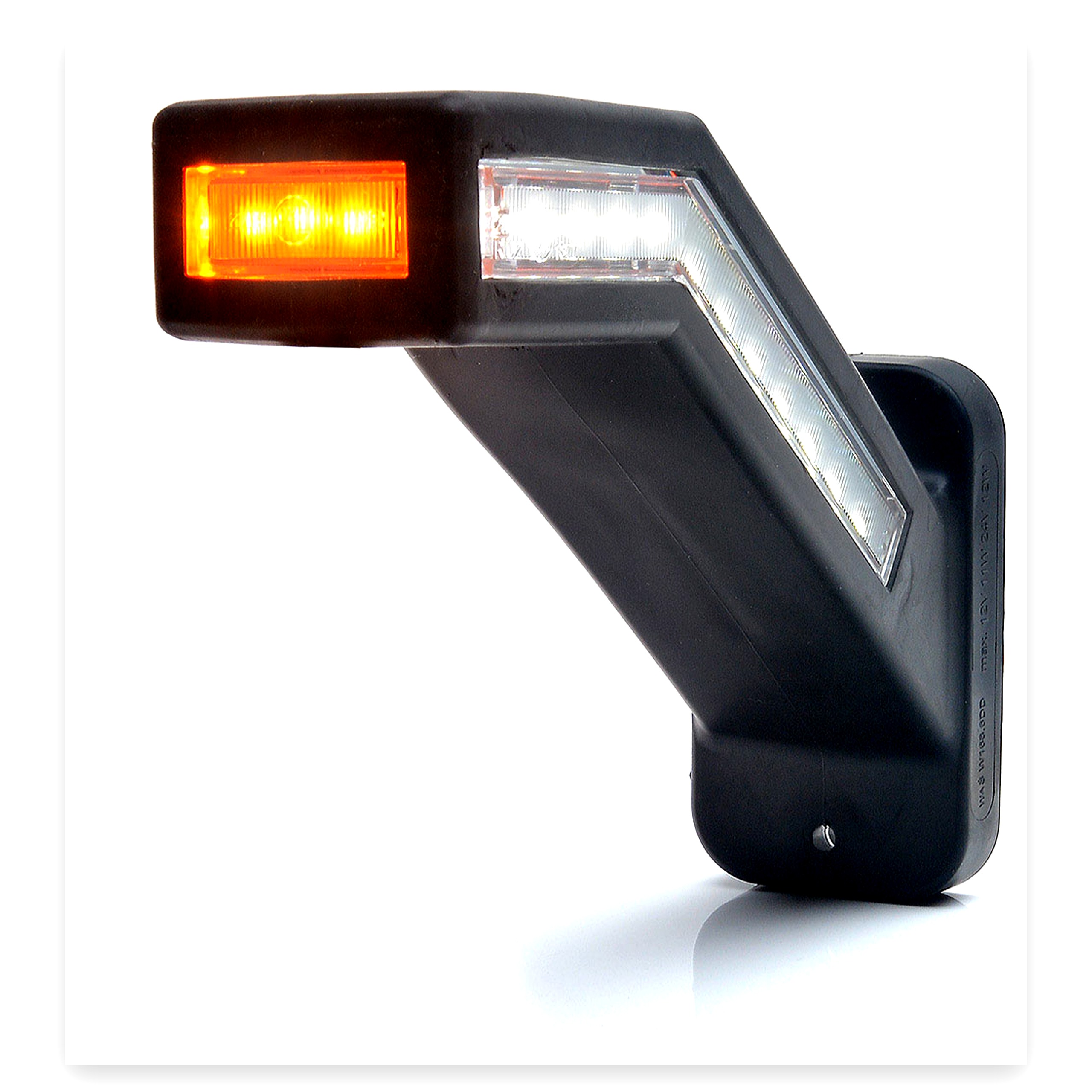 18ae935cd5c3e6366cbd5f9f3adba01d.jpg Lampa zespolona obrysowa kątowa trójstronna przednio - tylno - boczna