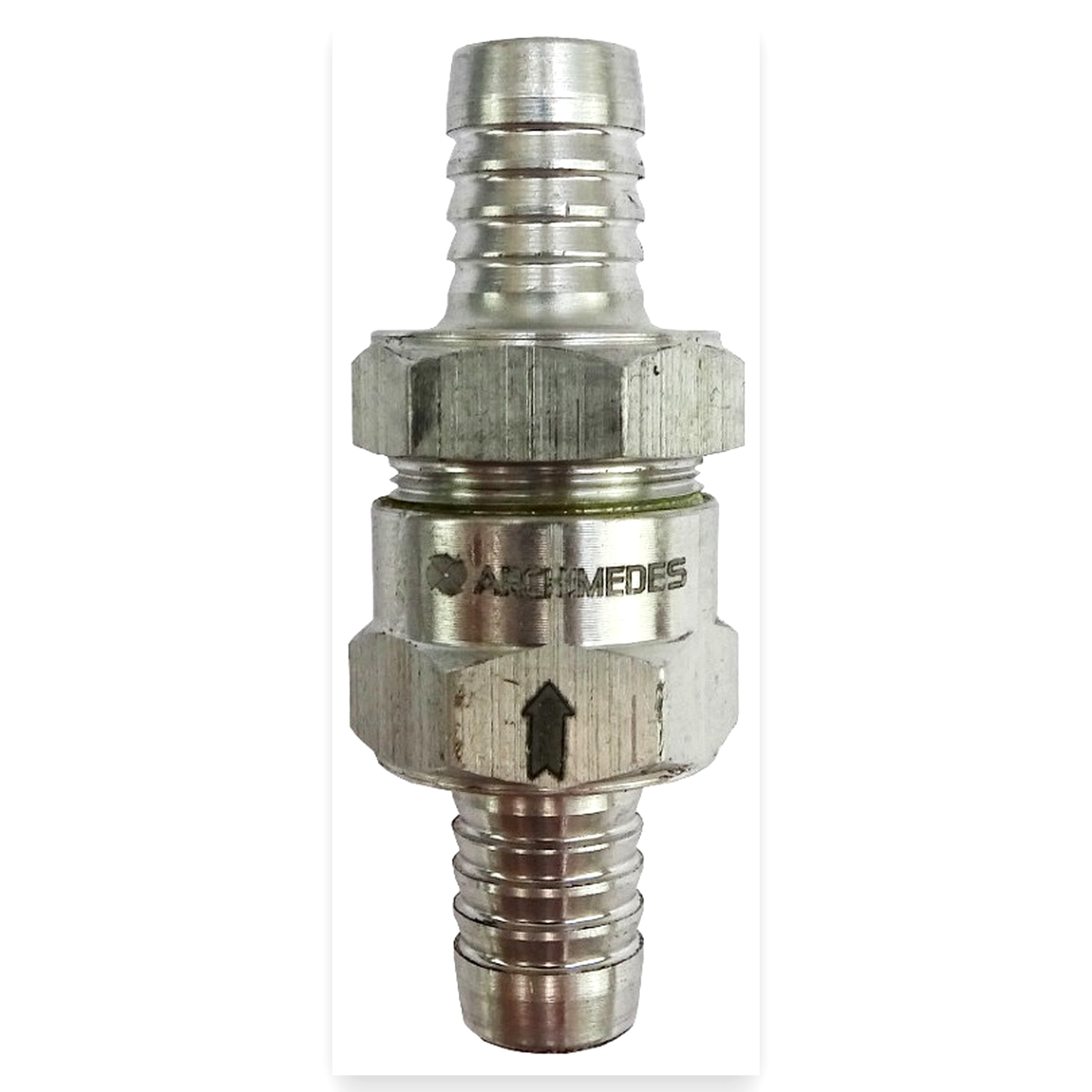 Zawór zwrotny paliwa przewody 12mm        Archimedes ( sprzedawany po 2 szt) widoczna cena za 1 sztukę