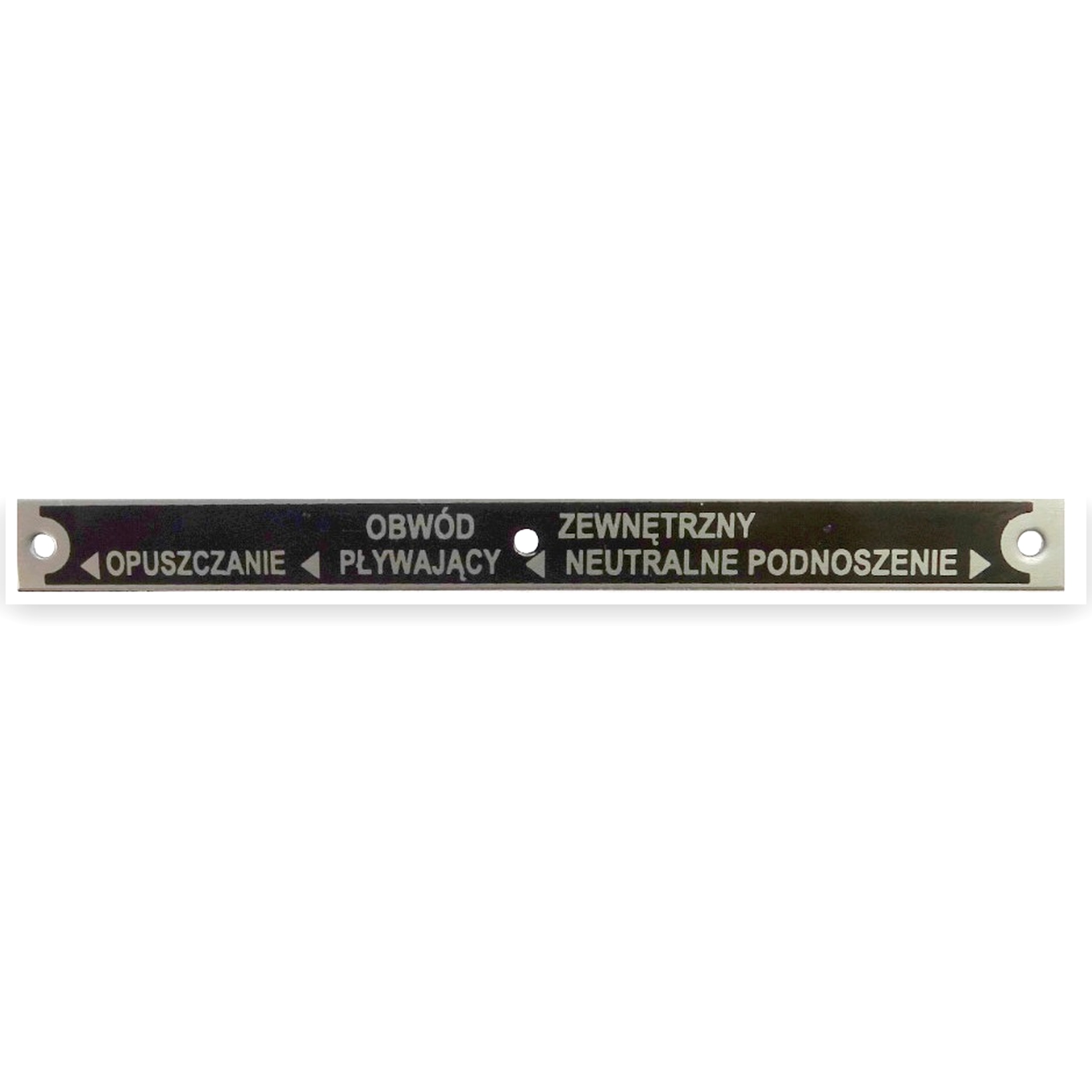 1c2f5c30a7edc8d8bd4ba23400b33bb9.jpg Tabliczka znamionowa aluminiowa tuleji nośnej rozdzielacza ( tarczy