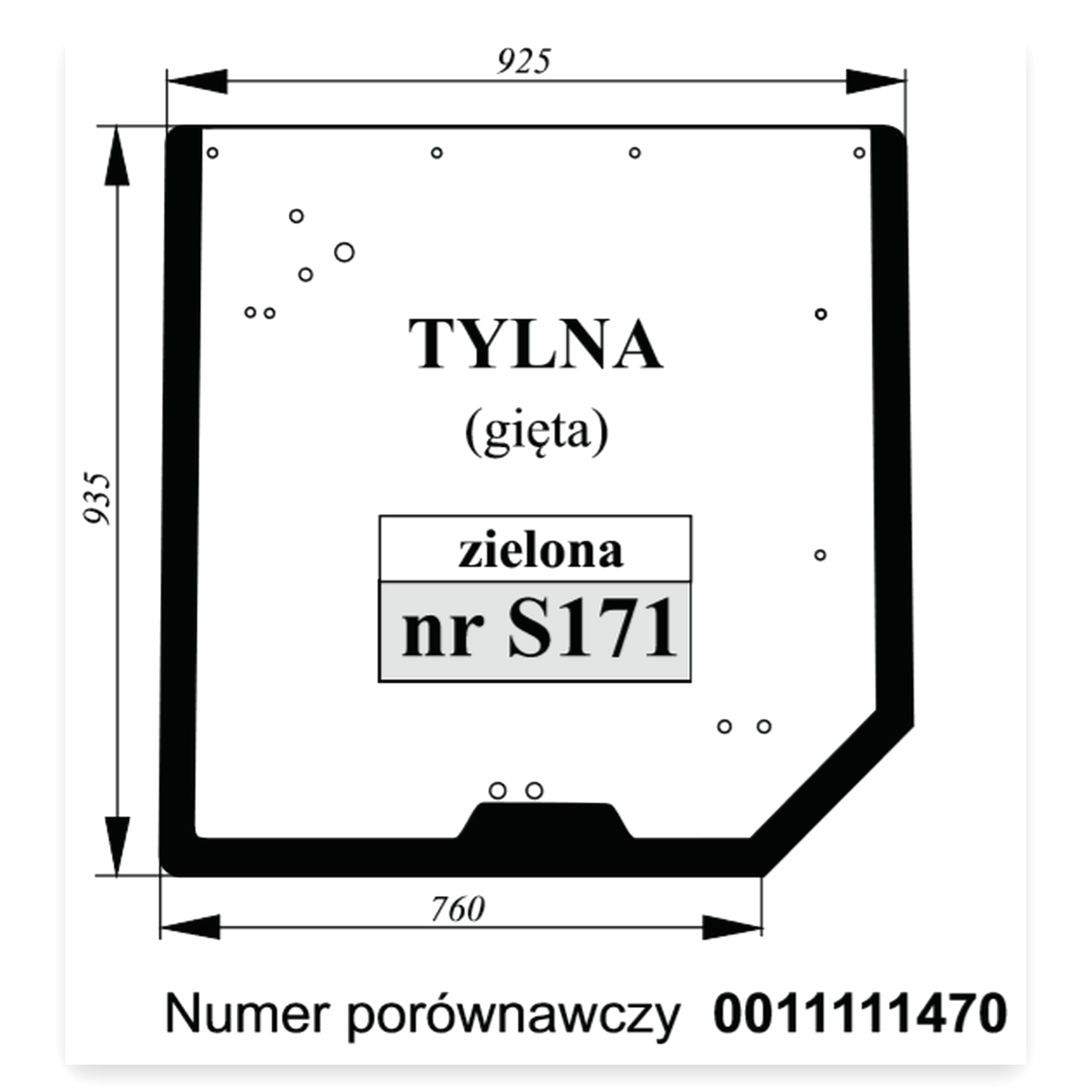 1e102aa72a608581920c6b6fc638c8b6.jpg Szyba tylna Claas do kombajnu Claas Do Claas Gi
