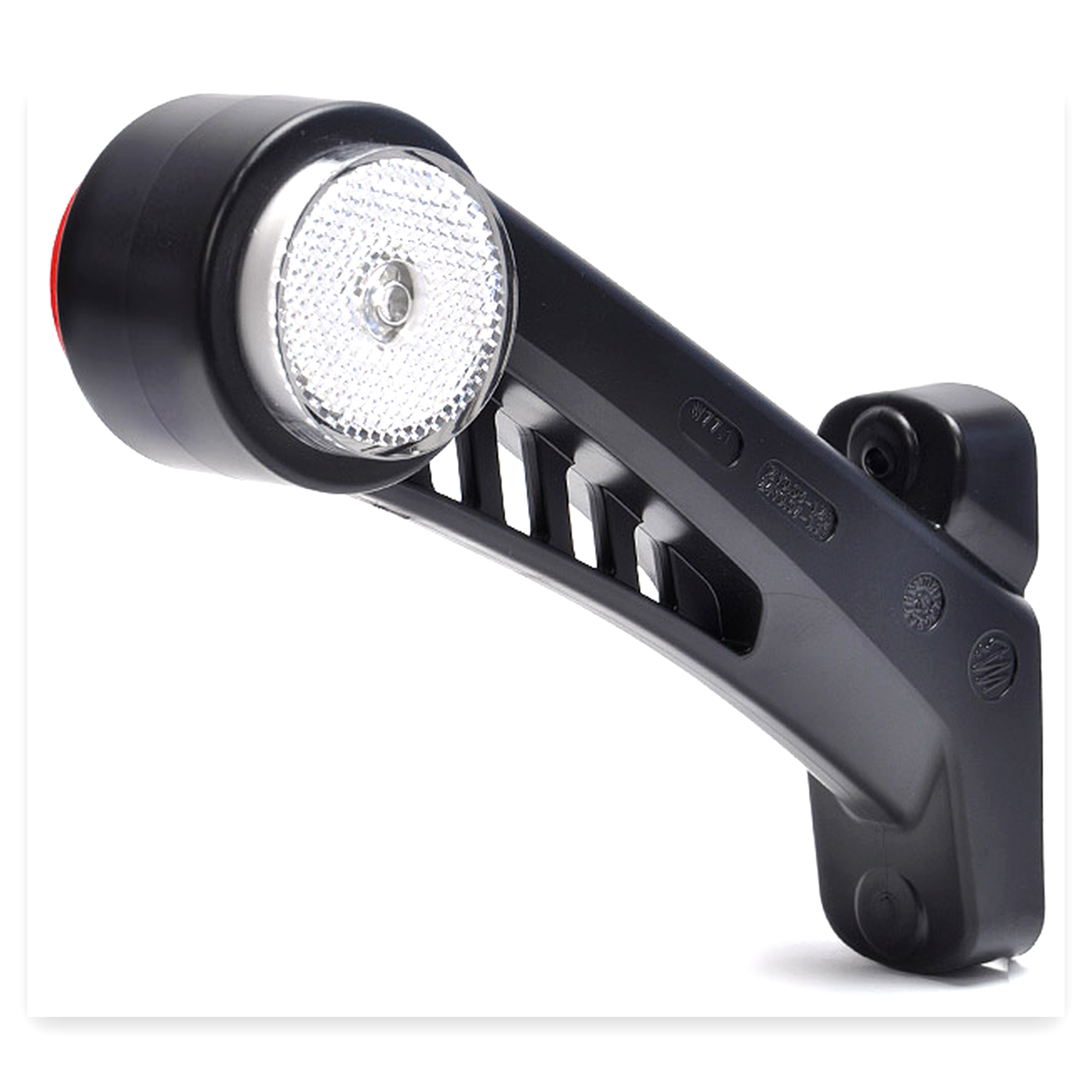 216b95ed489e318fe31fdd54e5a33fd3.jpg Lampa zespolona obrysowa przednia tylna W77 LED V prawa wodoodporna z