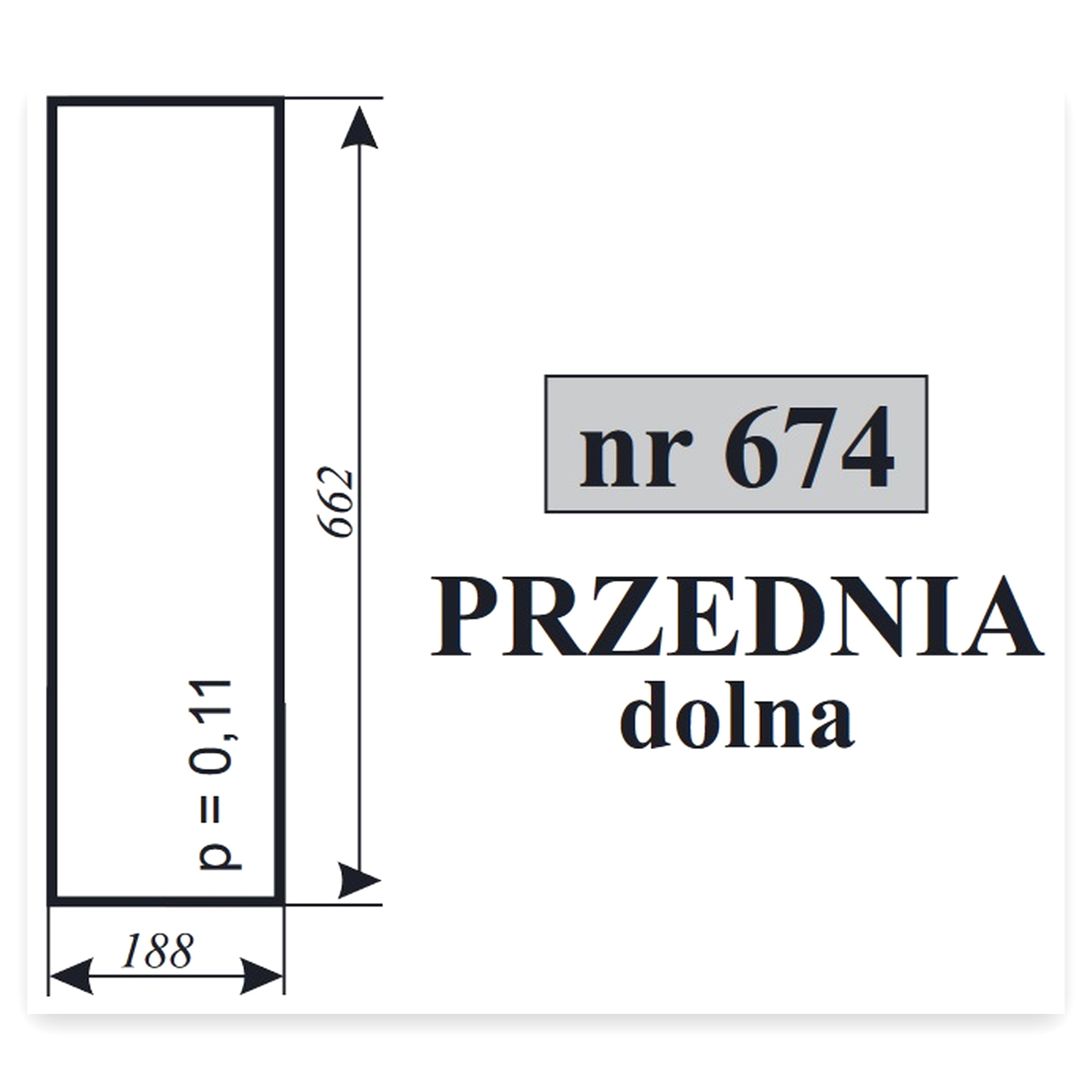 219bc063e78adbdf3d1dfa5b0d54b519.jpg Szyba przednia dolna do ciągnika Ursus C-360
