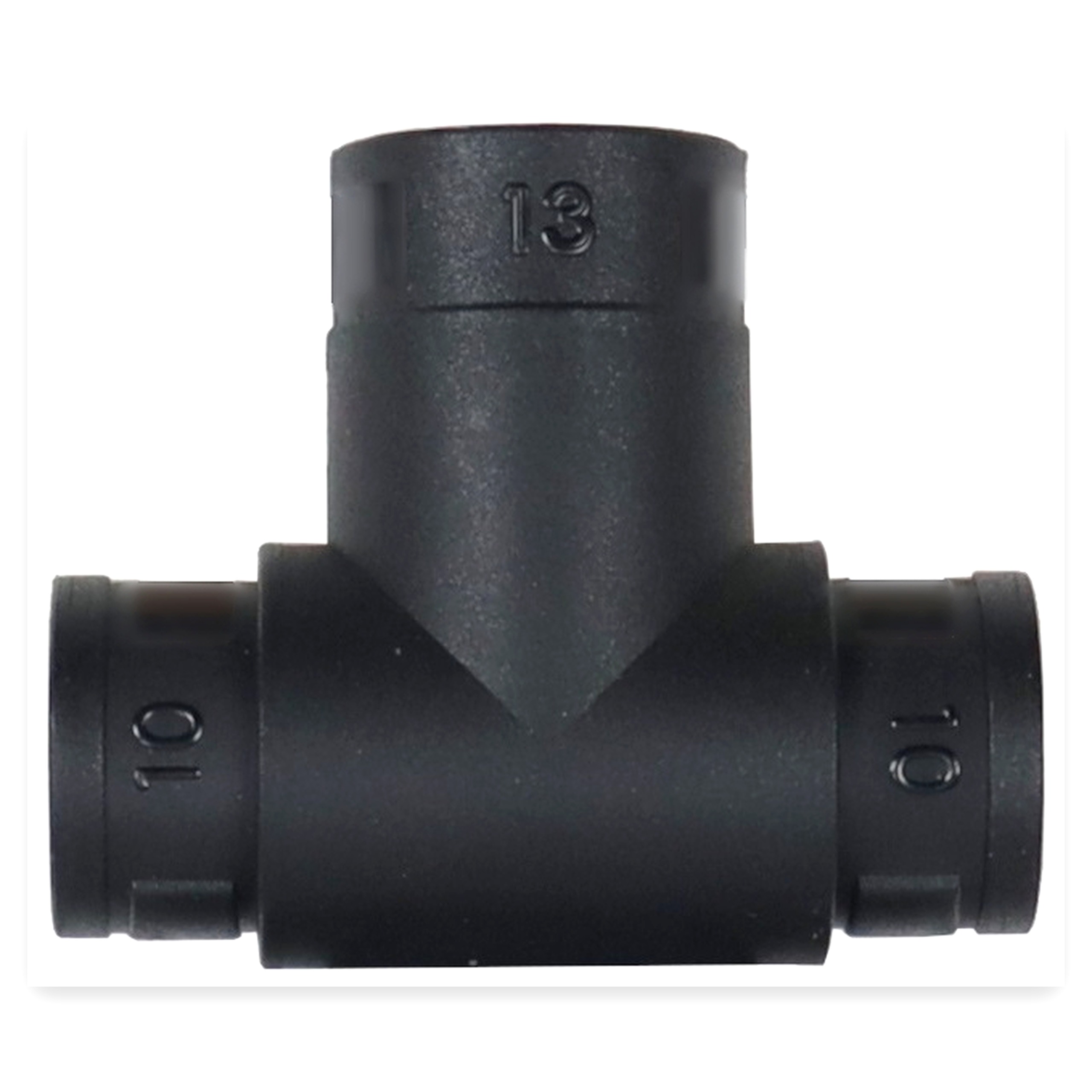 22ff43bf52307acad83fdeb1b012a904.jpg Trójnik łącznik do rur peszli karbowanych 10x13x10 (sprzedawane po 5)