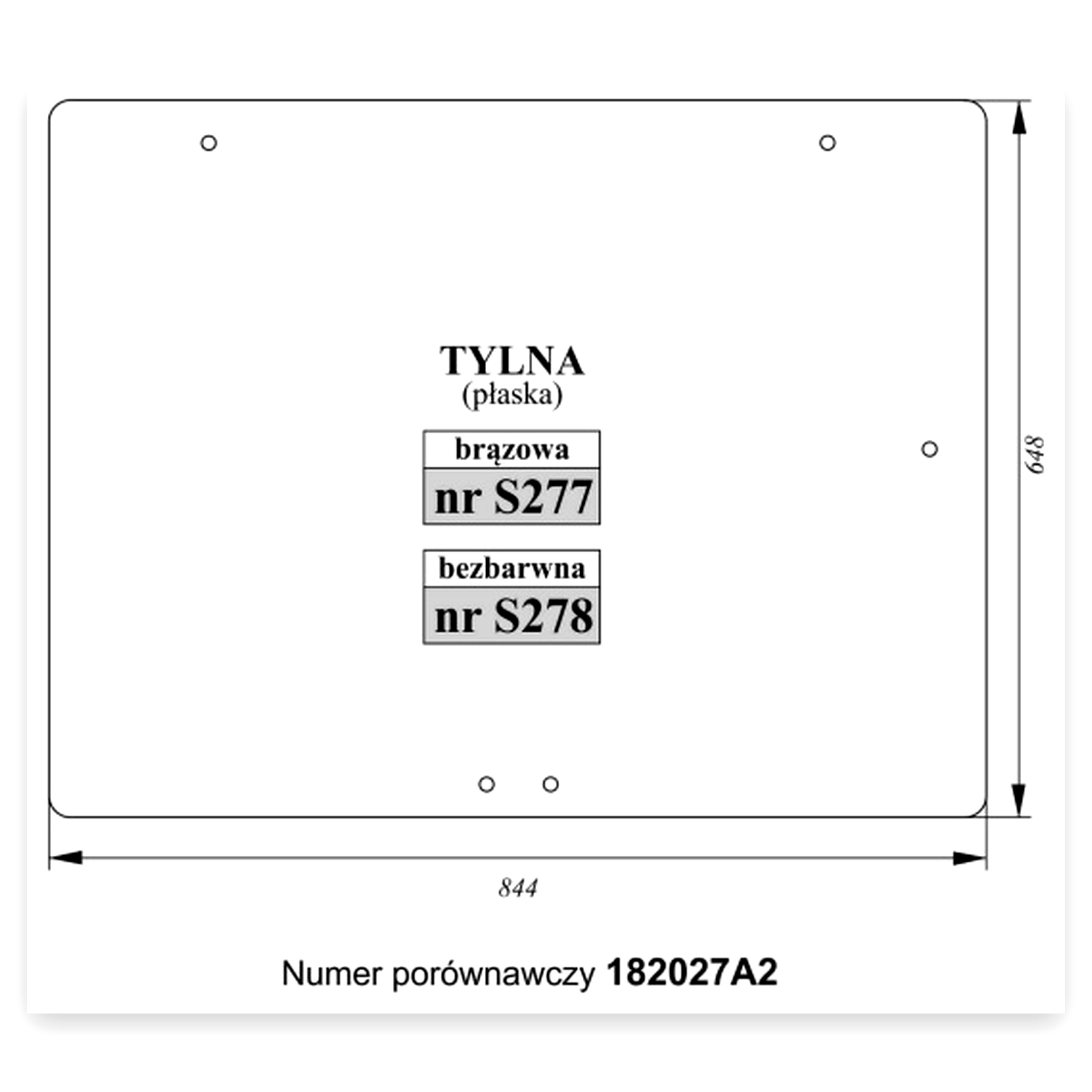 234af773138777bc7350483155c4ac84.jpg Szyba tylna Case do ciągnika Case Szyba