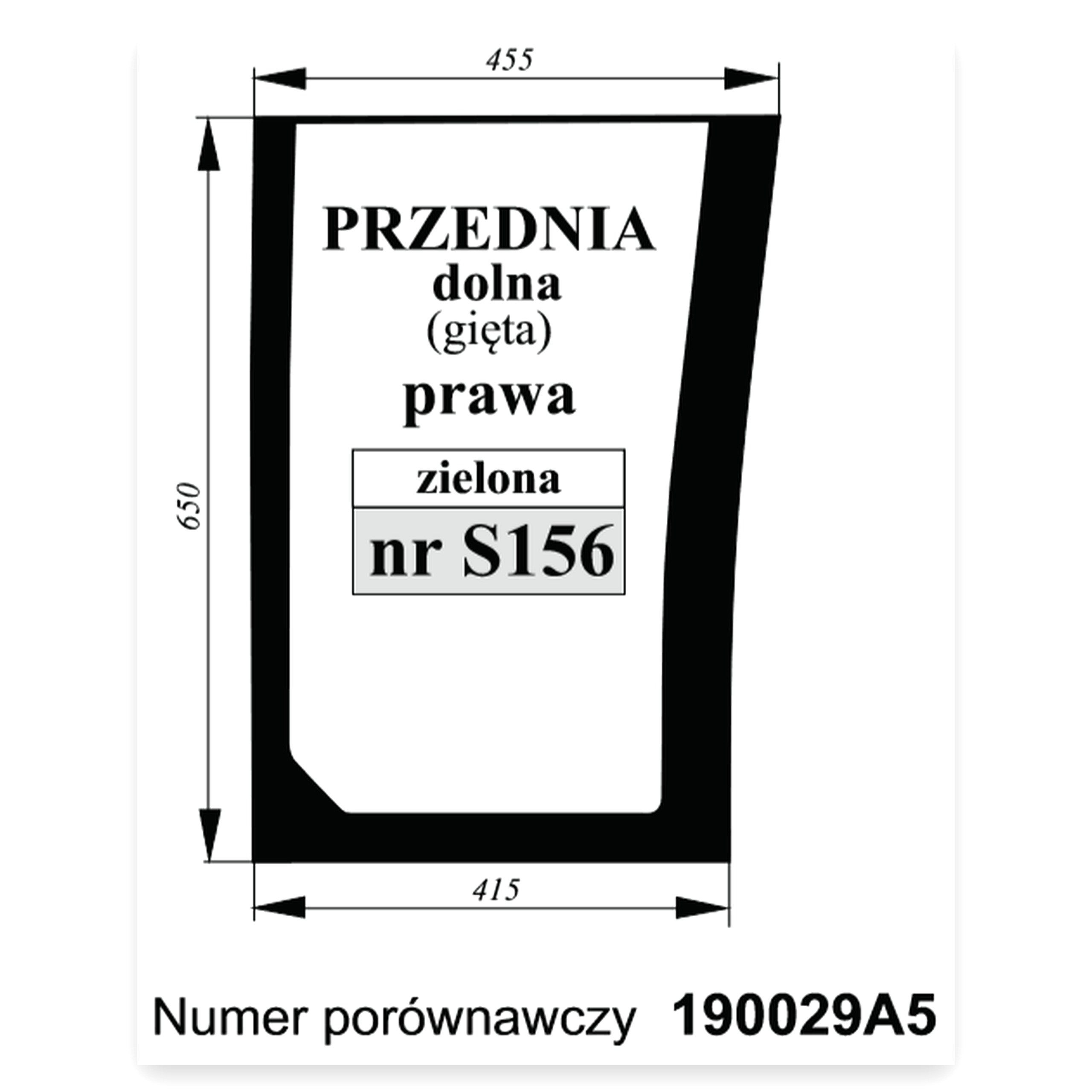 23c8ec46a1d874d65eefecd9318fdc00.jpg Szyba przednia Case gięta zielona prawa