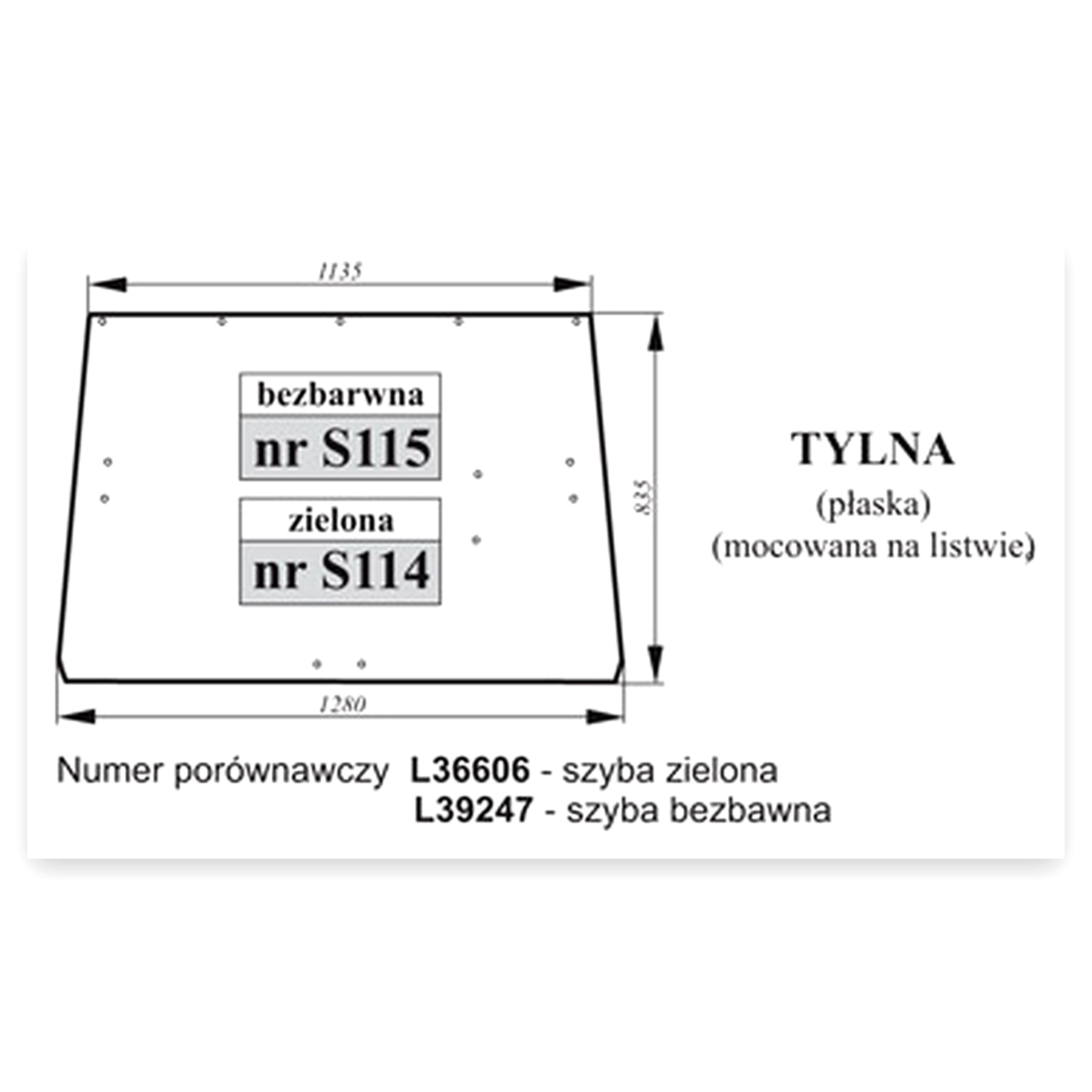 24144289596f33256c1486bb850d4404.jpg tylna zielona do ciągnika John Deere Szyba