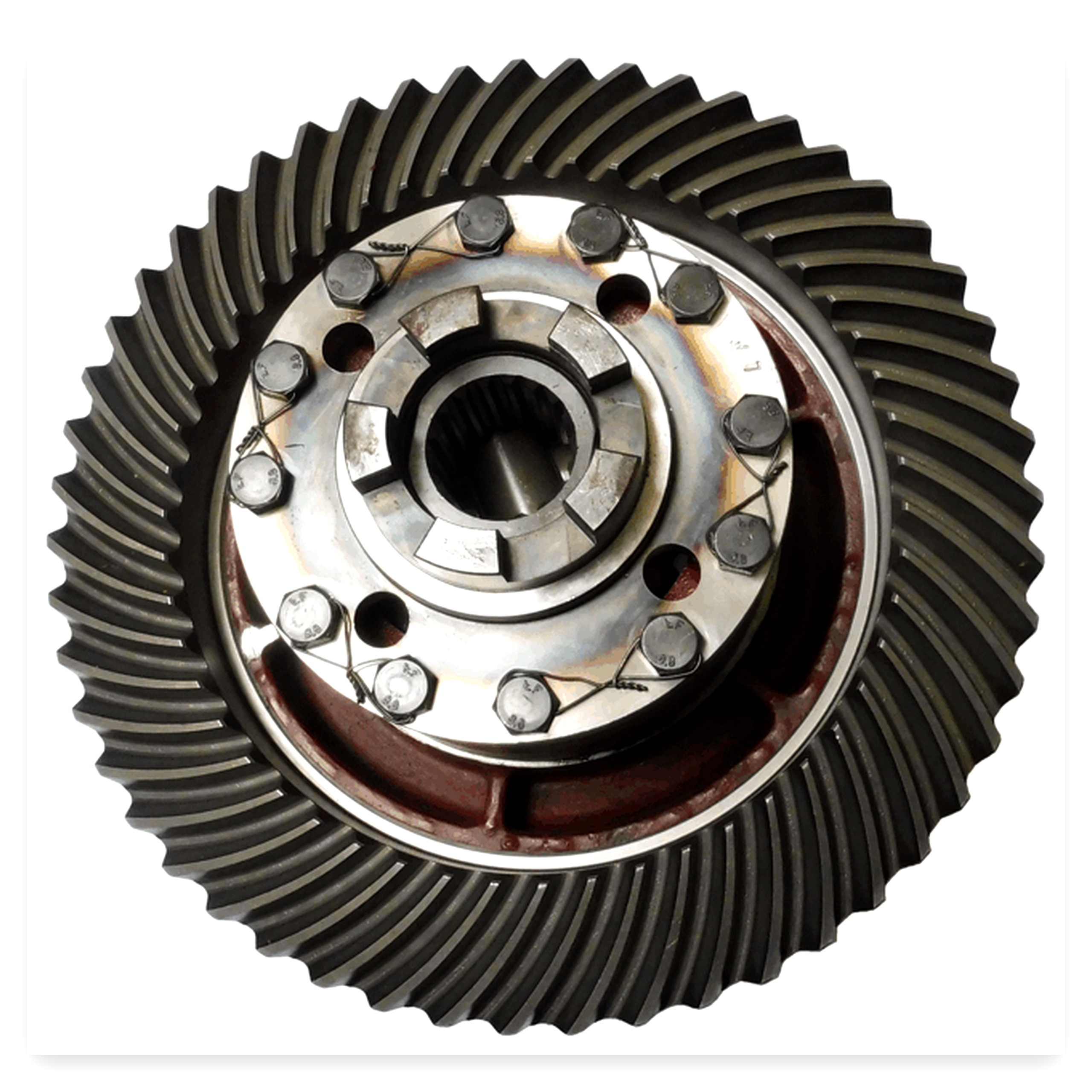 24edac47a3f3b4f68a28648e1ee187e7.jpg Mechanizm różnicowy kompletny z kołem talerzowym Zetor, ZTS, Ursus
