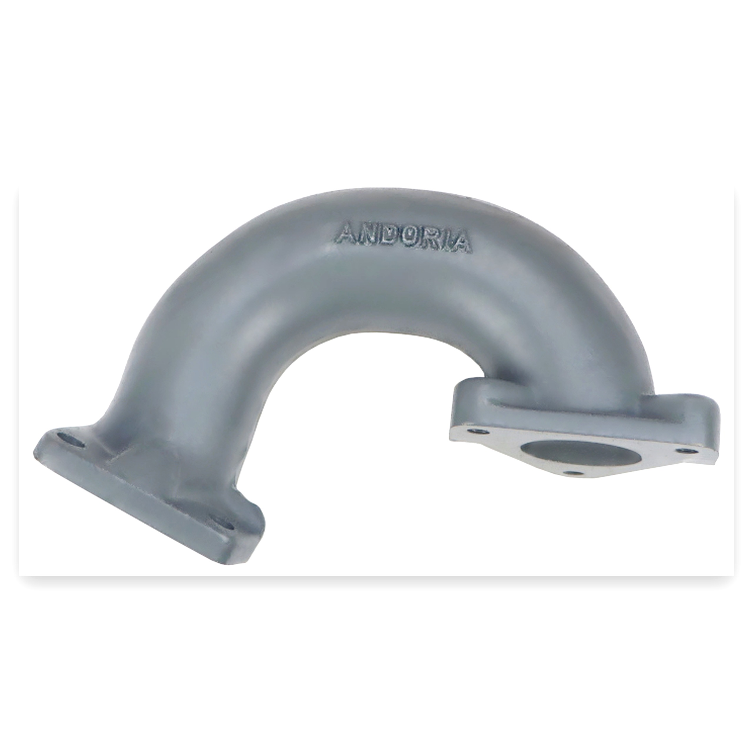 24f6c0f537cf3d886f93ea03283173d0.jpg Kolanko tłumika 3-cylindrowy do ciągnika Zetor 5011