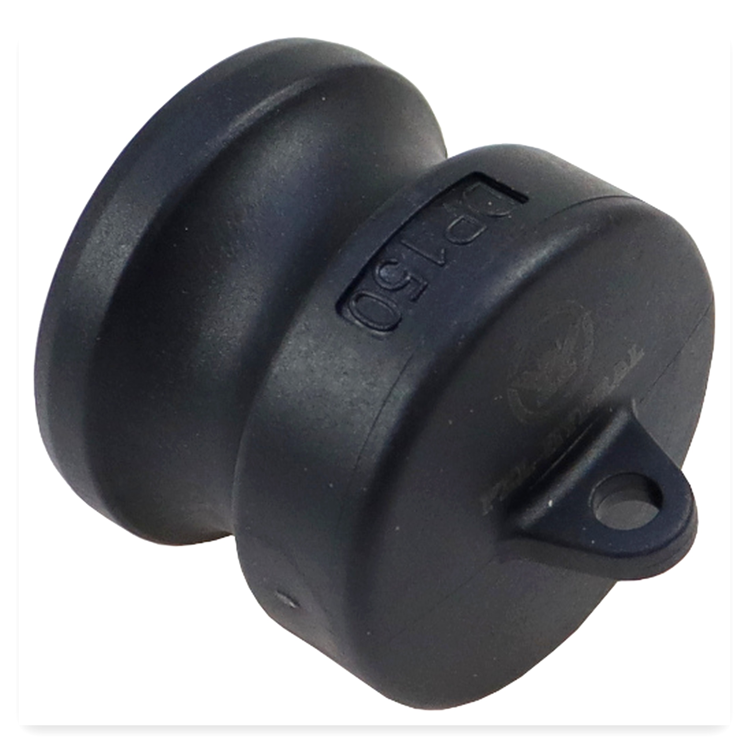 26453b63189817a462330694df52e53e.jpg Zaślepka złącza Camlock DP męska 16bar polipropylen PP 1 1/2" x 38 mm