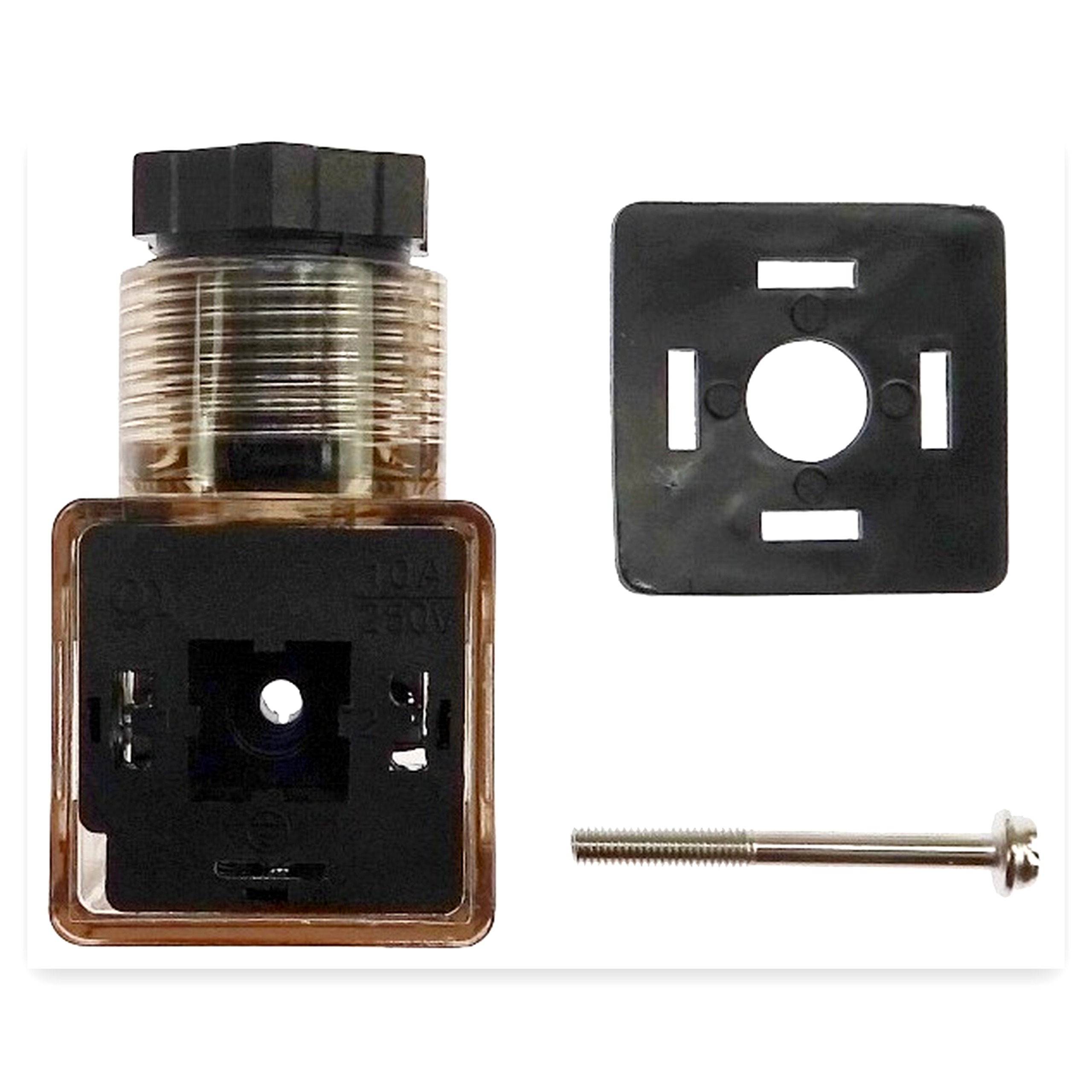 26fd94a42c2e606cfeda0a2d14cac6c3.jpg Wtyczka elektryczna 12 V 24 V (SP666) do zasilania cewek