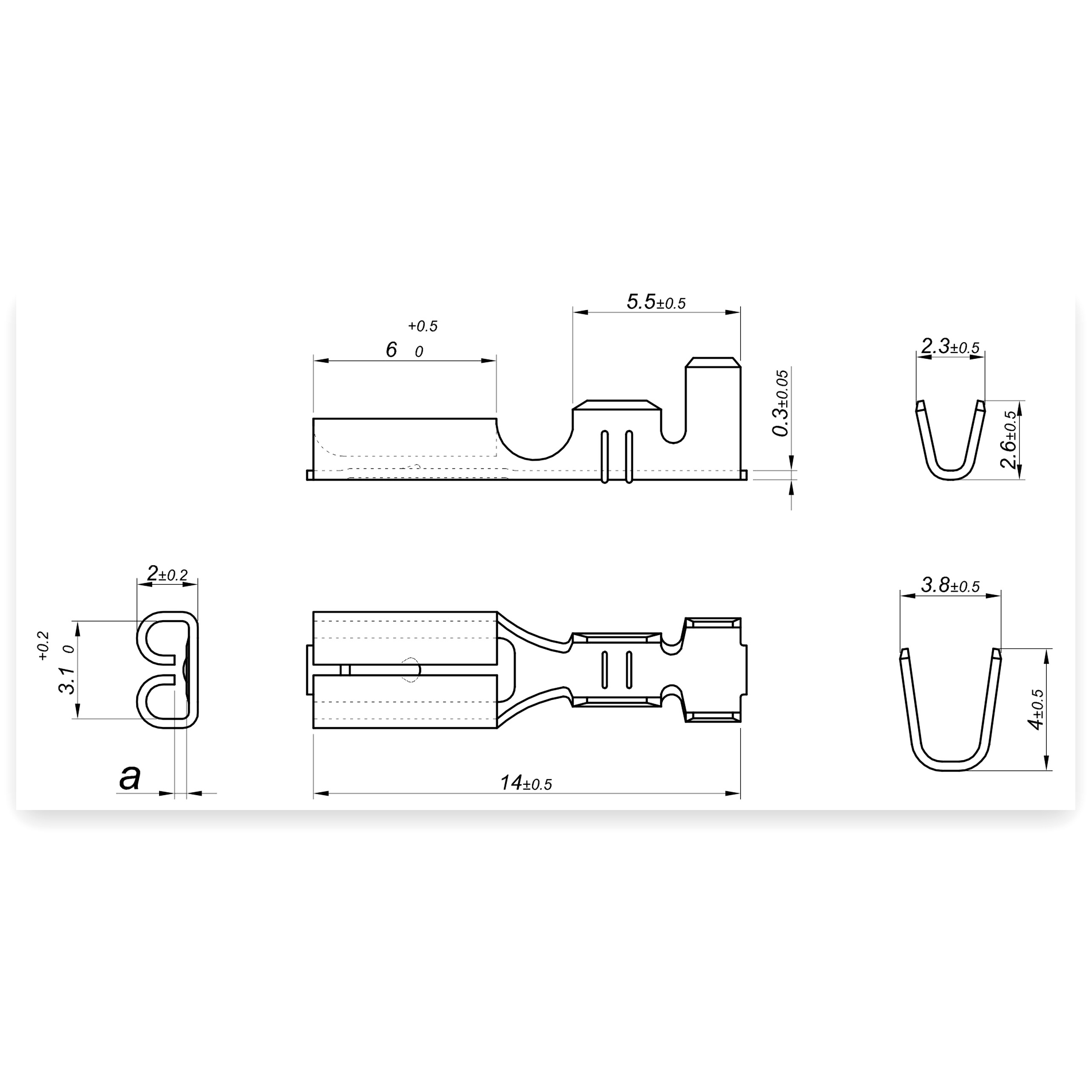 2a538b791e3ebbdfb901b66808a3bcff.jpg Nasadka nasuwka 2,8x0,5 przewód 0,5-1,0 cynowana ( sprzedawana po 1000 szt ) ELMOT widoczna cena za 1 sztukę