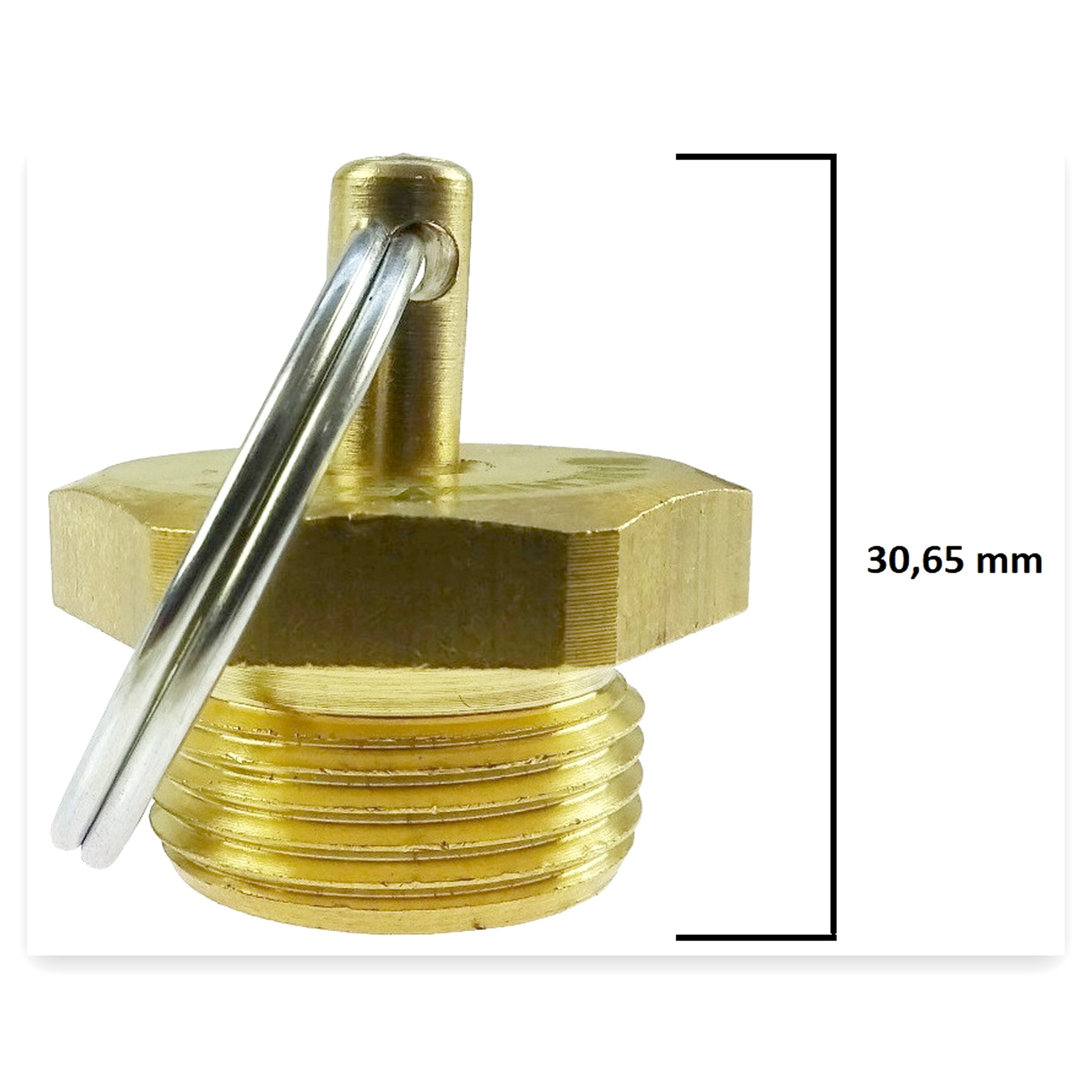 2b97095773c57ff6607a62b873f339a7.jpg Odwadniacz zbiornika powietrza Przyczepa Ciągnik MF 22x1.5 0 481 019