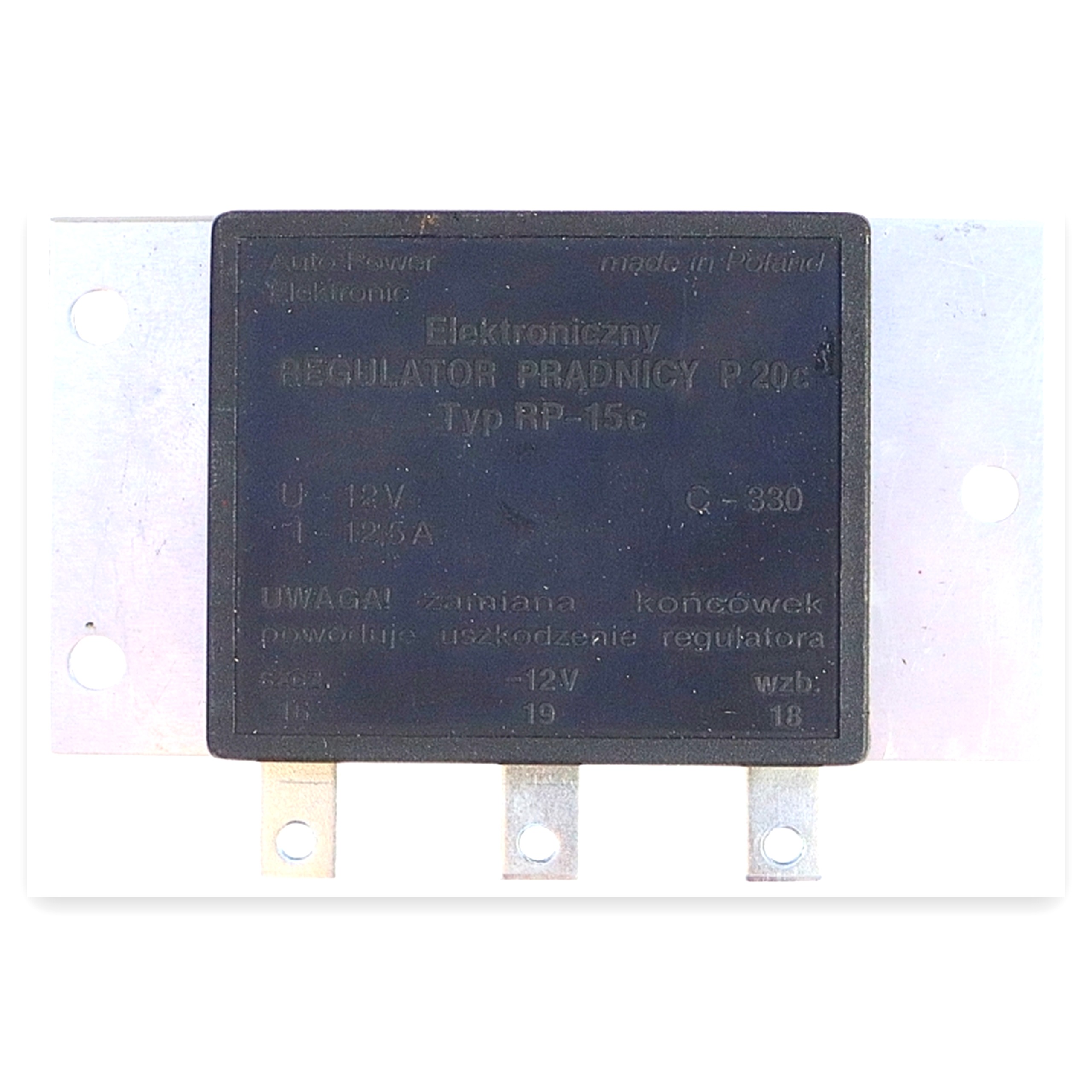 2bb5c161b236029c80c7c615ab258f89.jpg Regulator prądnicy RP15C elektroniczny polski