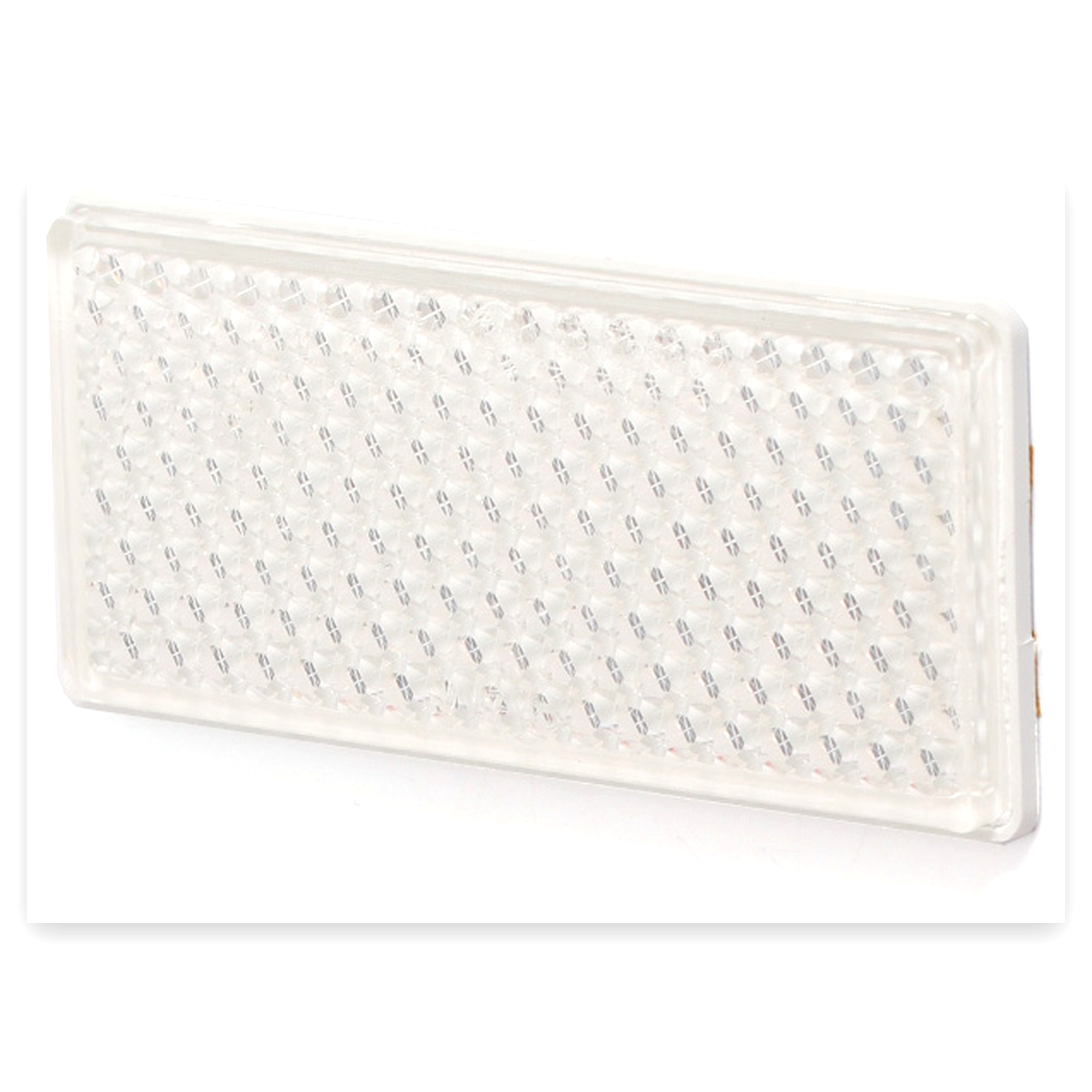 2c2df70d935f5efc3d54cef1ef0be064.jpg Odblask biały prostokątny 105x48 mm 98x51 mm