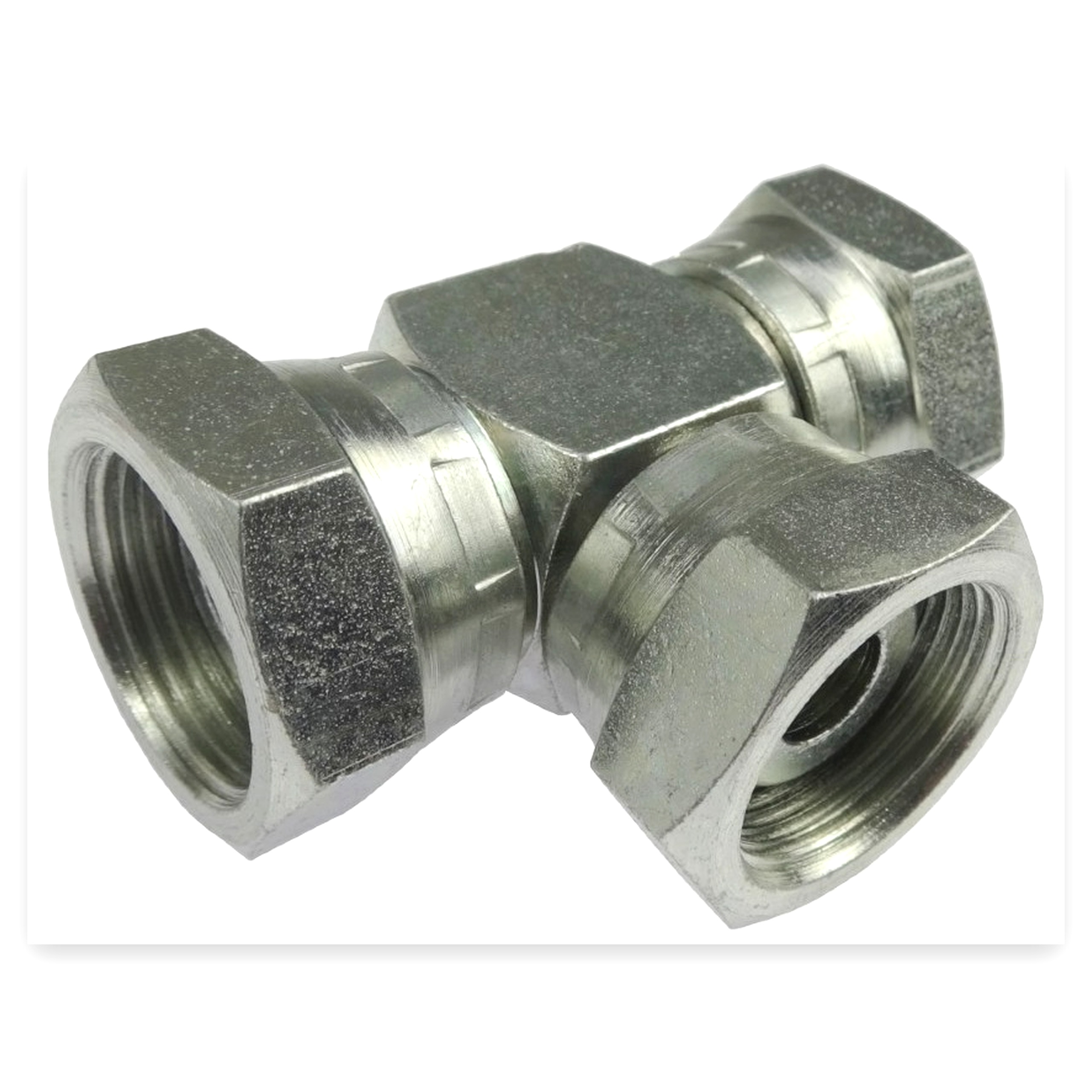 2e4a9a9cf4b09e67993ead1afe0995f0.jpg Złącze - złączka hydrauliczna - trójnik AAA M24x1,5 16S