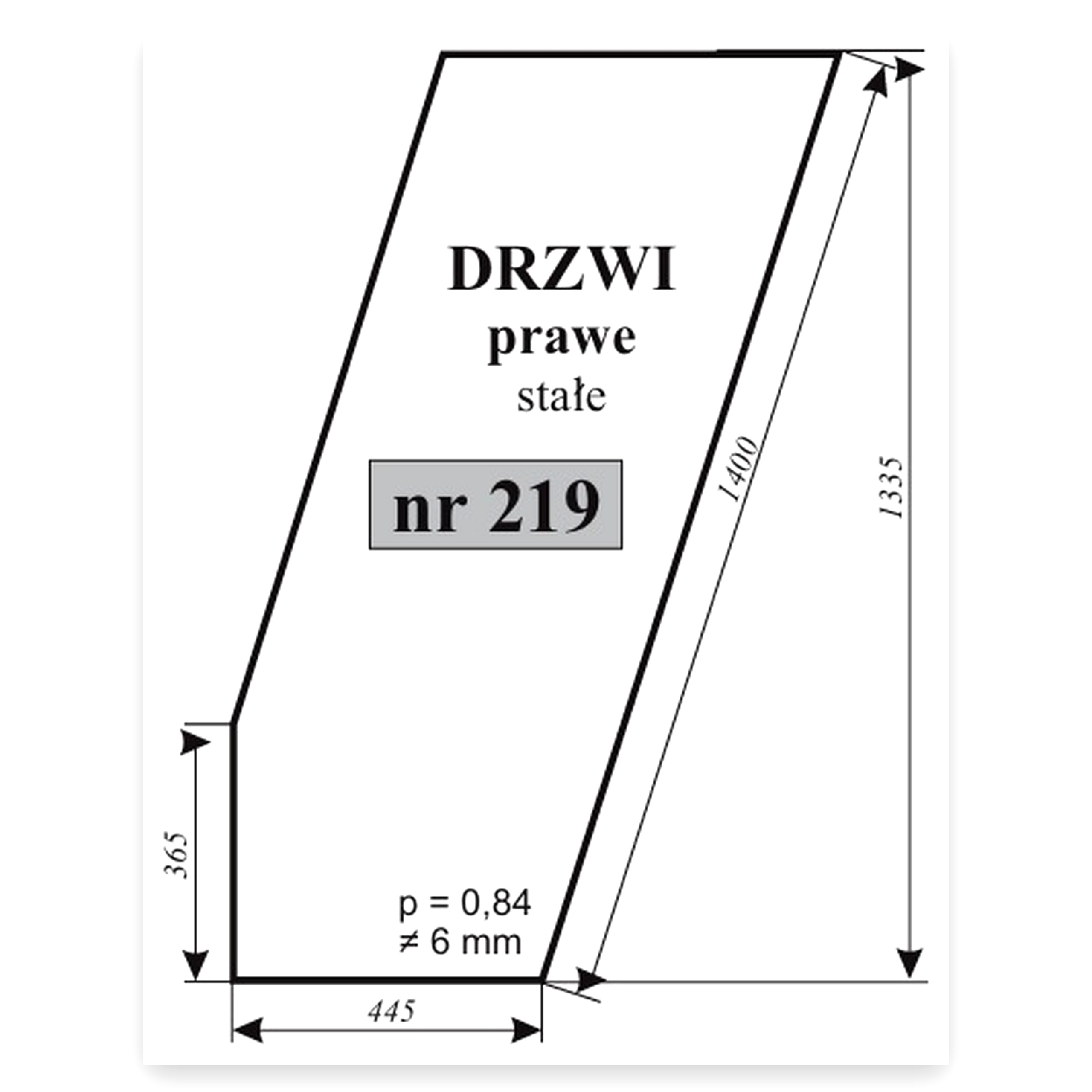 2f8f366bbb4944e2931faf5727ded3ac.jpg Szyba drzwi prawa stała T-25 kabina czeska