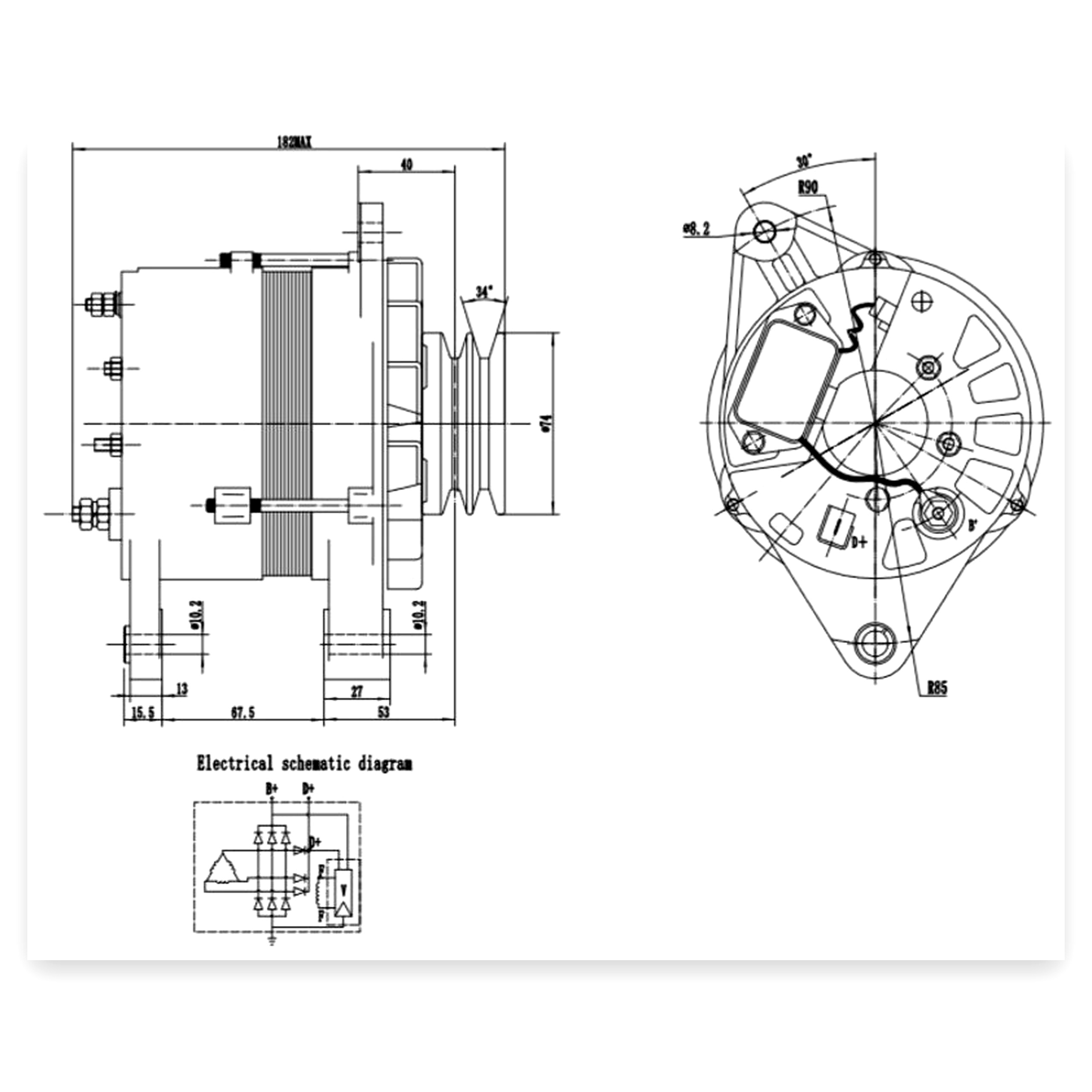 3078591e59630e420fb475c8f84a355e.jpg Alternator podwójne koło pasowe Ursus C-385
