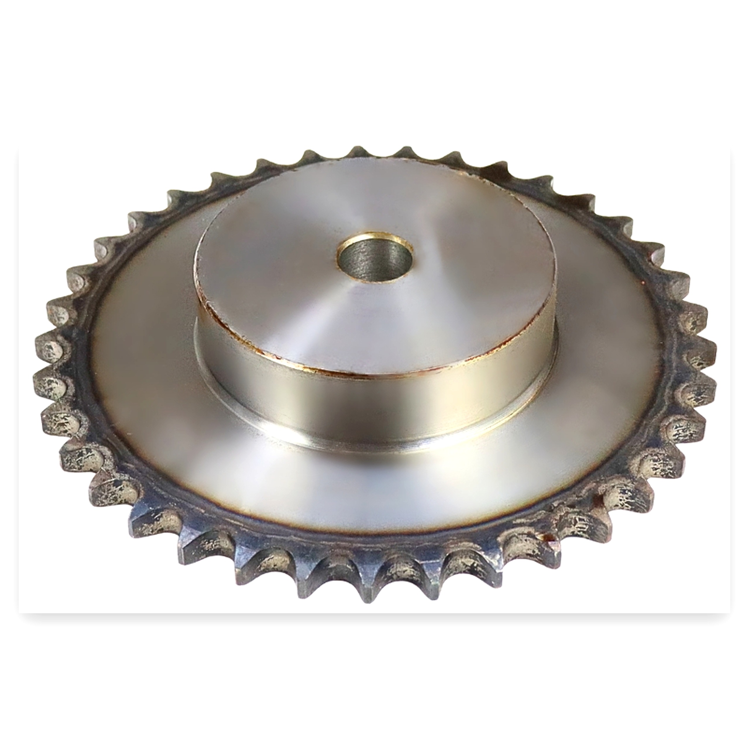 Koło łańcuchowe zębate z piastą 5/8" cala Z-37 hartowane