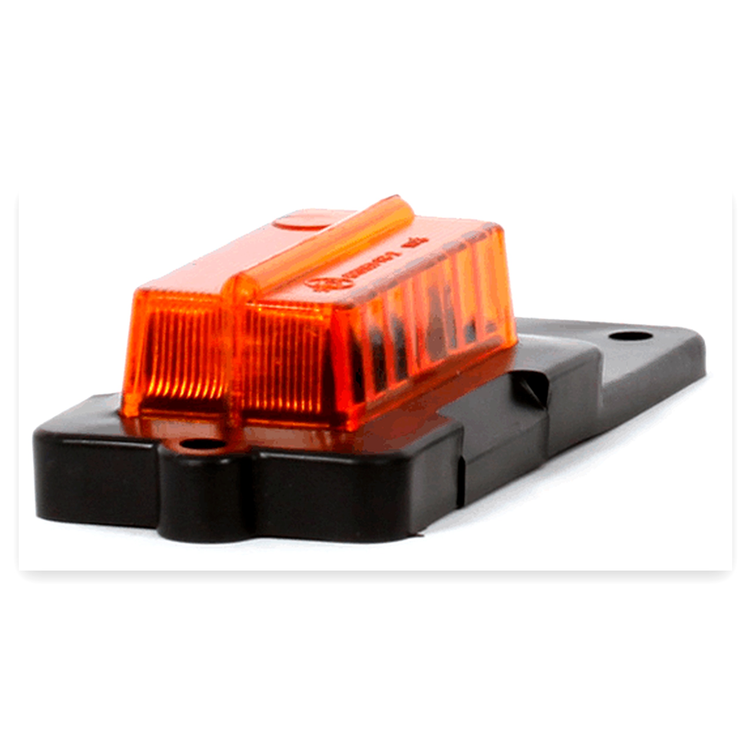 33ba78954fb29c3586a094c6a06f3e6c.jpg Lampa obrysowa na gumie PO-2 10 żarówkowa boczna pomarańczowa
