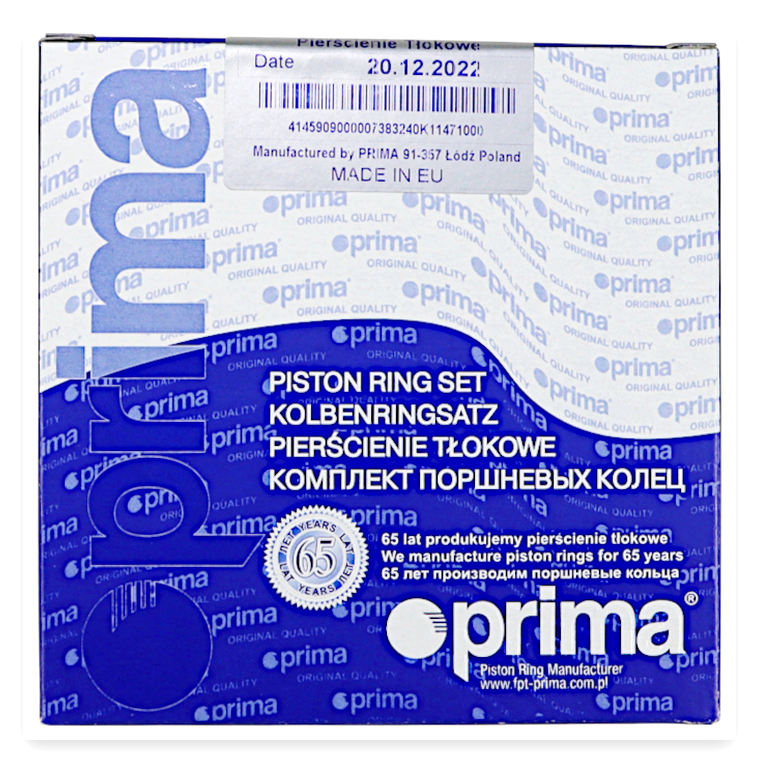 Komplet pierścieni FI-110x3.0 T+3,0+6,0 3 pierścienie Prima do