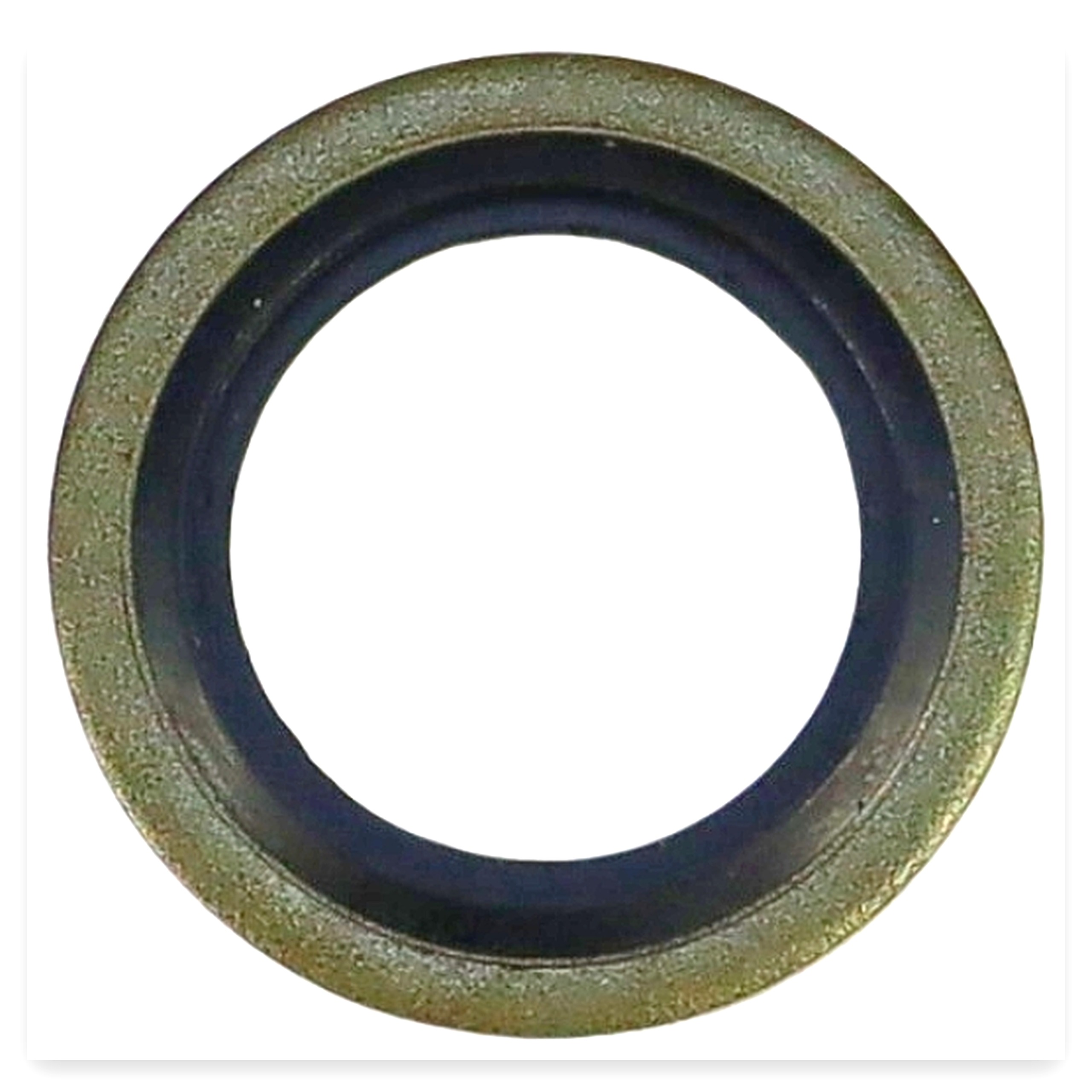 345c5dfe30e129a93430cc06394cbd99.jpg Podkładka uszczelka metalowo - gumowa z prowadzeniem BSP calowa